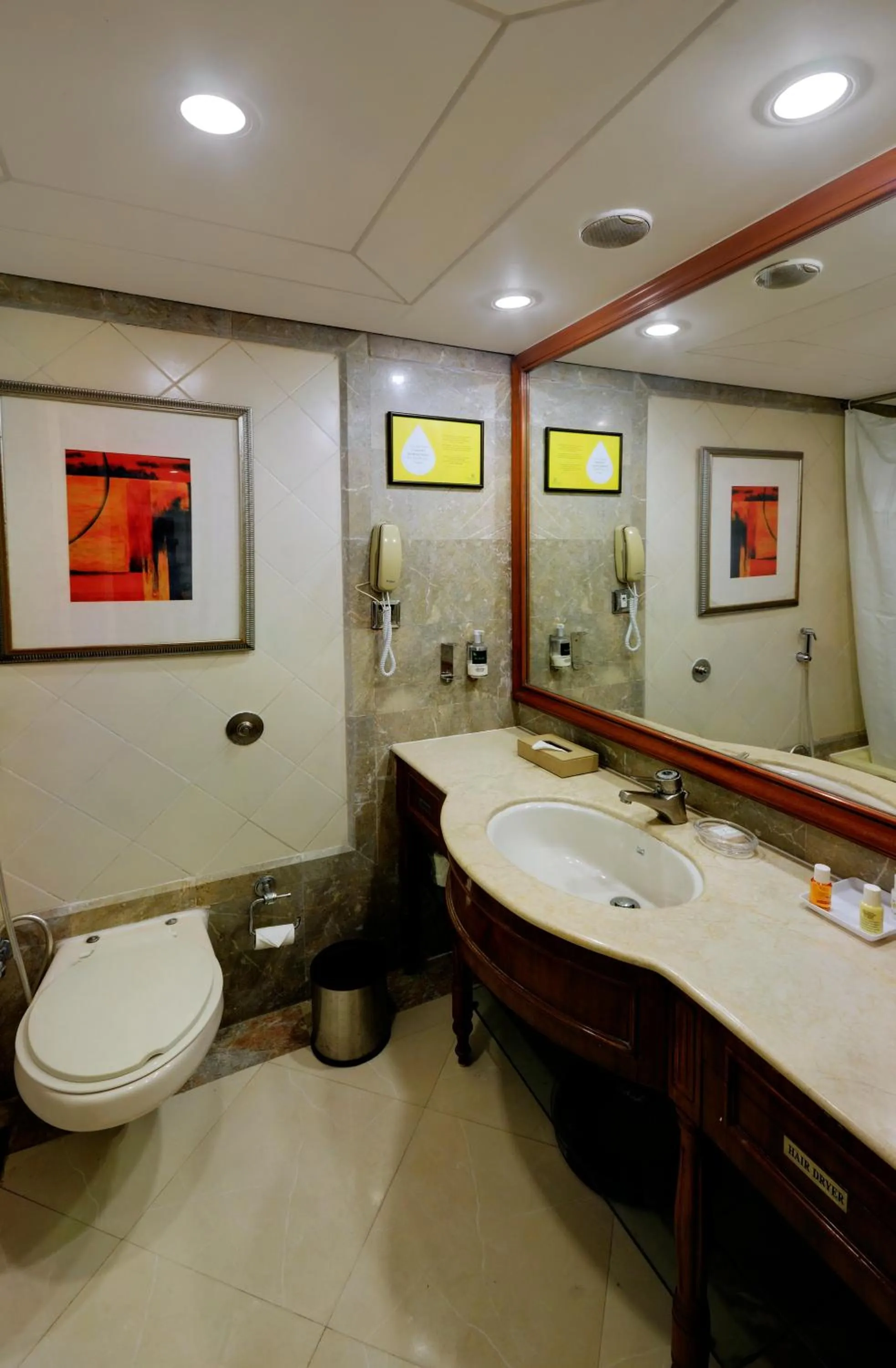 Bathroom in Lemon Tree Premier “The Atrium” Ahmedabad