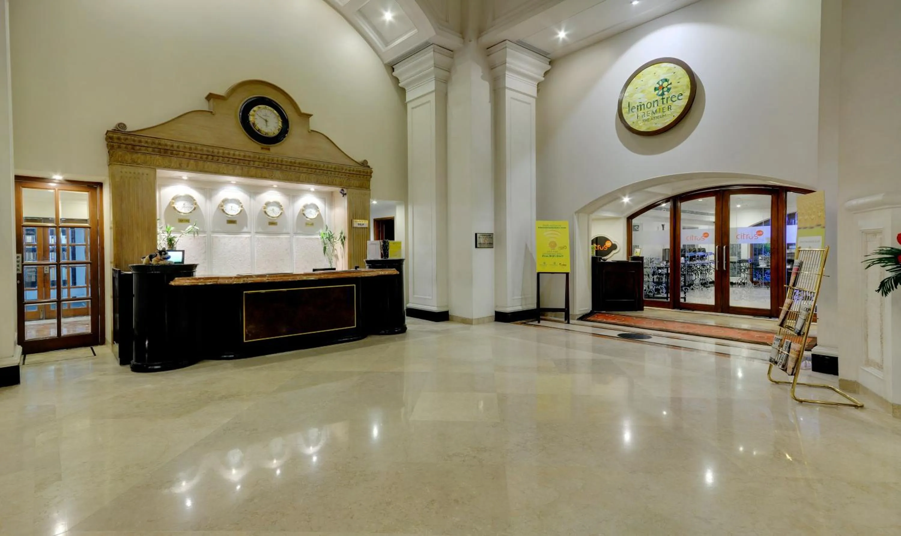 Lobby or reception in Lemon Tree Premier “The Atrium” Ahmedabad