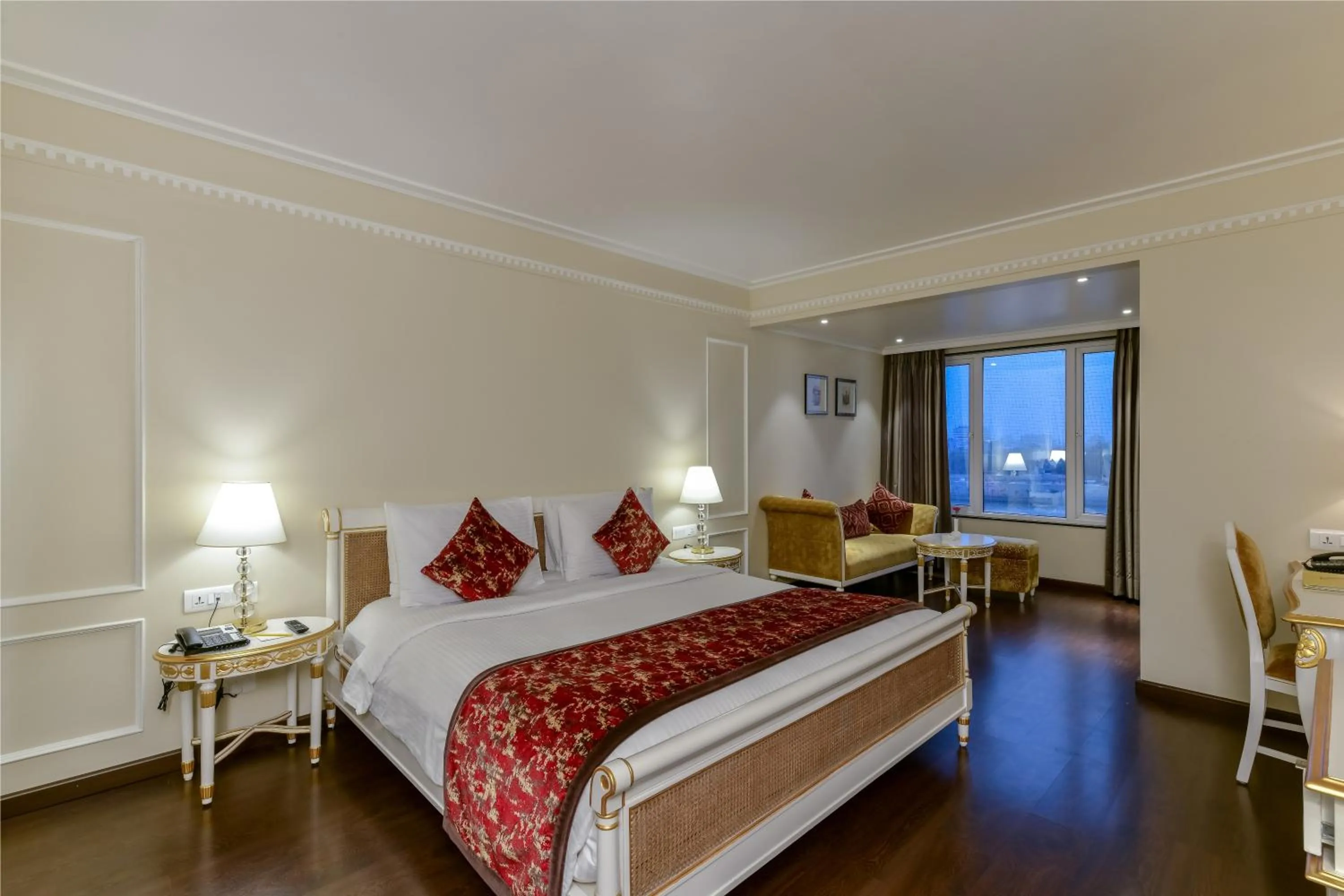 Bedroom, Bed in Lemon Tree Premier “The Atrium” Ahmedabad