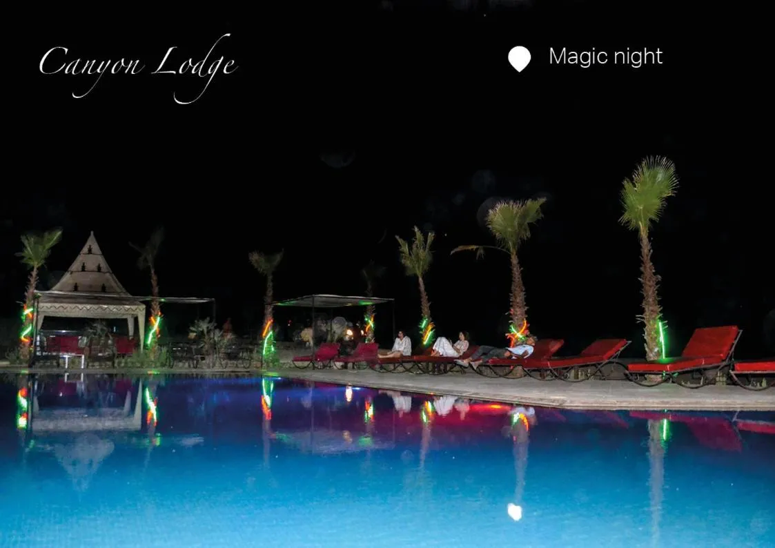 Swimming pool in Canyon Lodge Désert Agafay