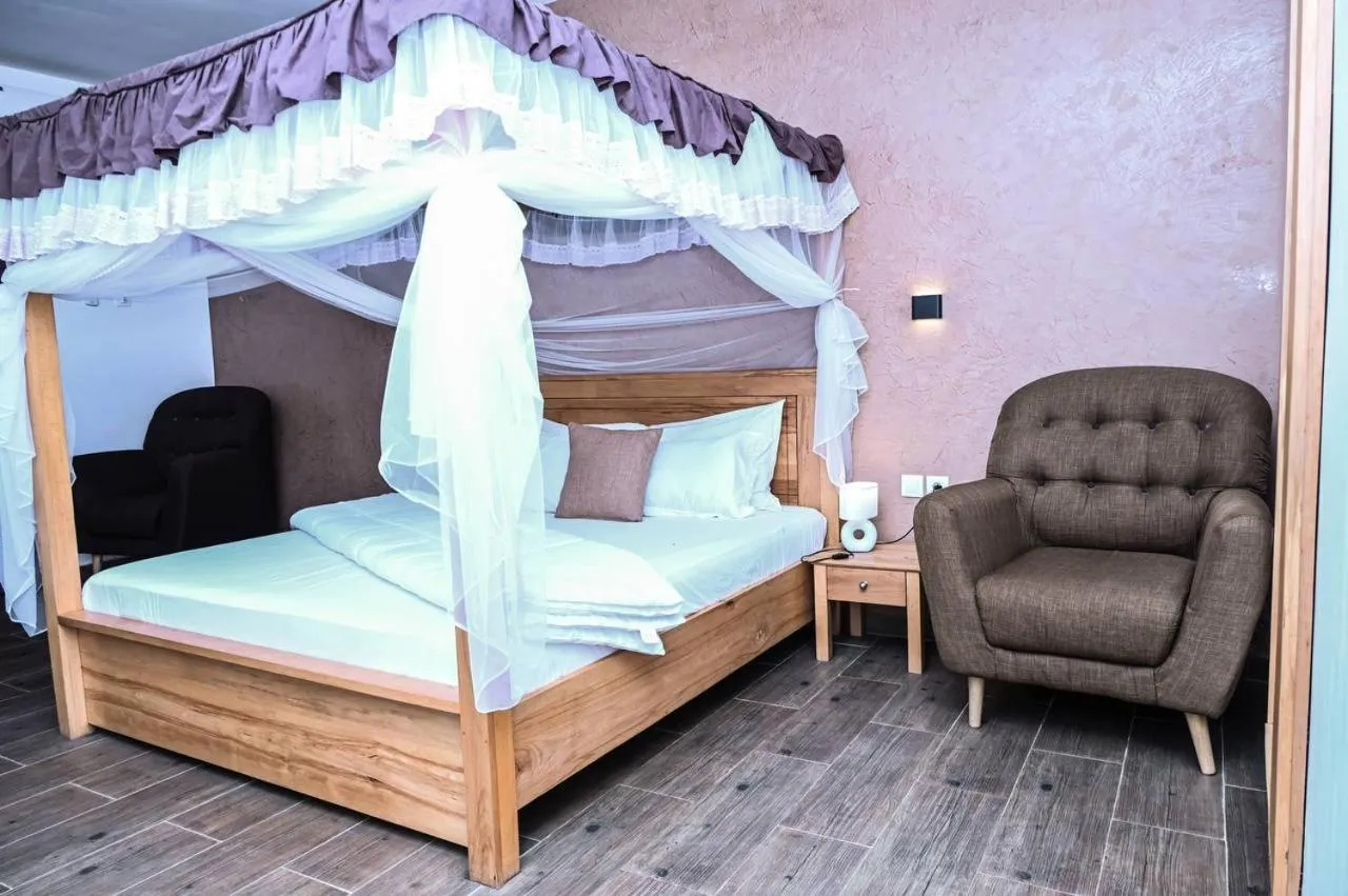 Bed in Hotel le Trarza