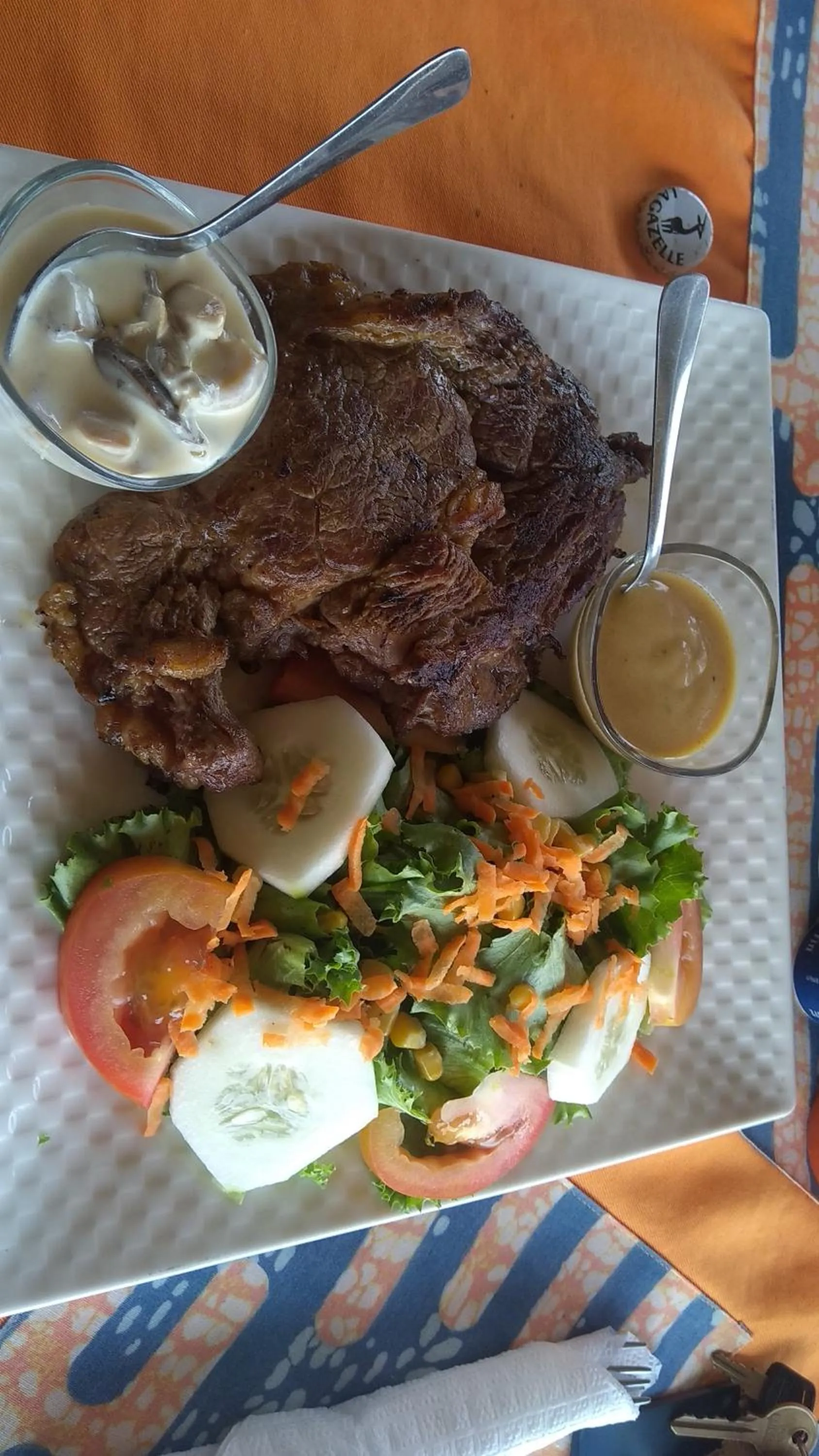 Restaurant/places to eat in Hotel le Trarza