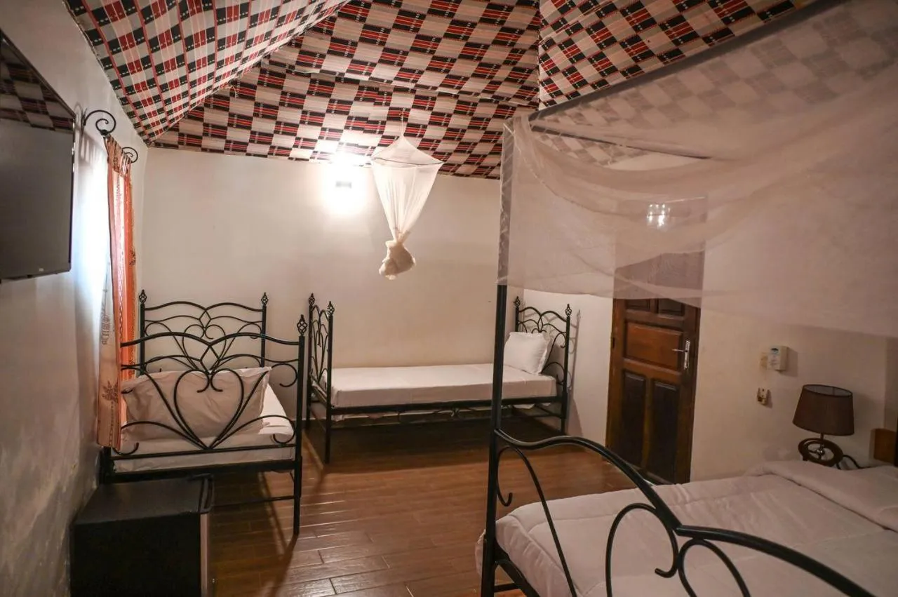 Bed in Hotel le Trarza