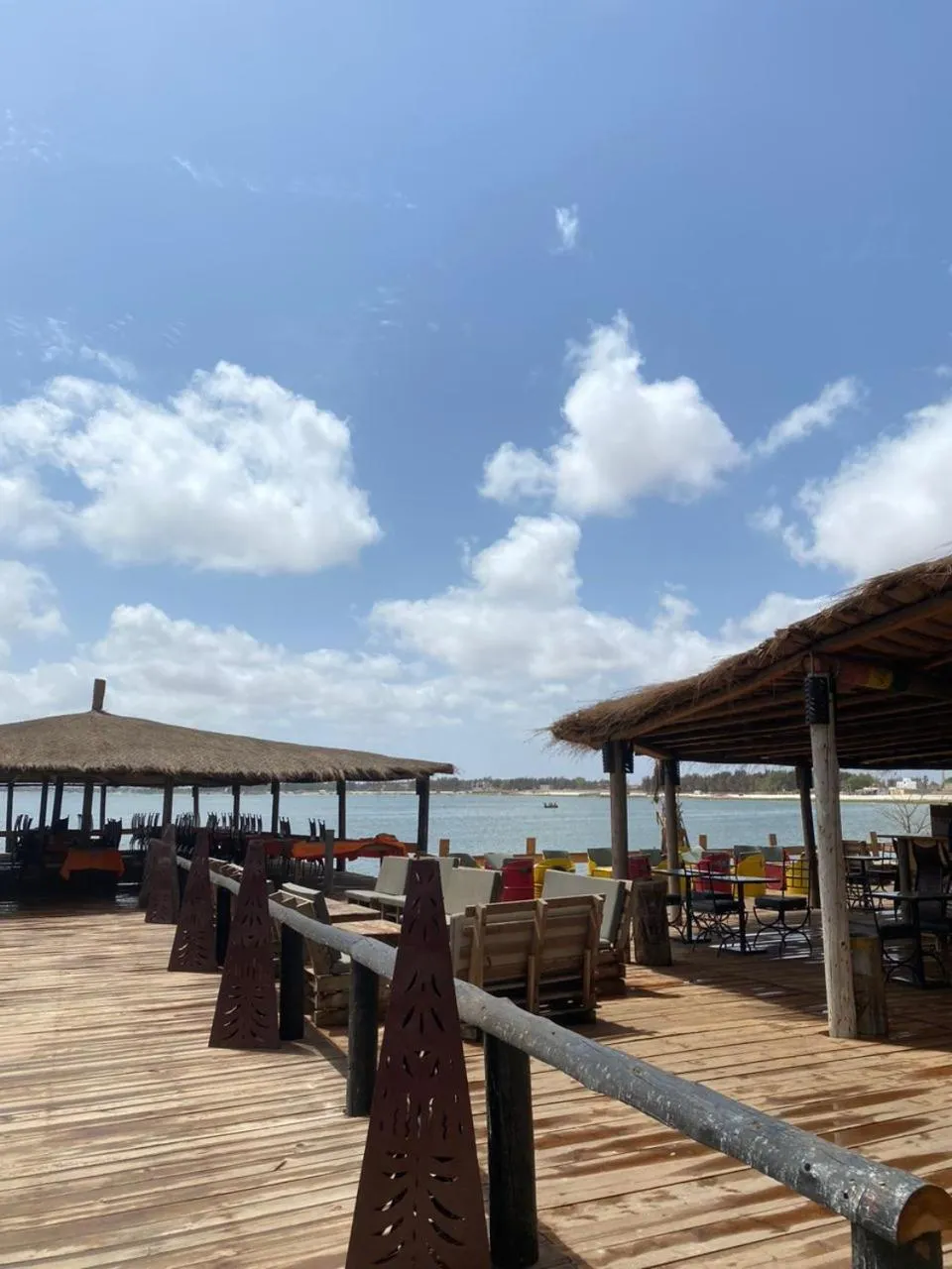 Lake view in Hotel le Trarza