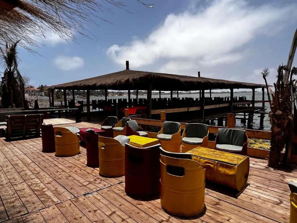 Patio in Hotel le Trarza