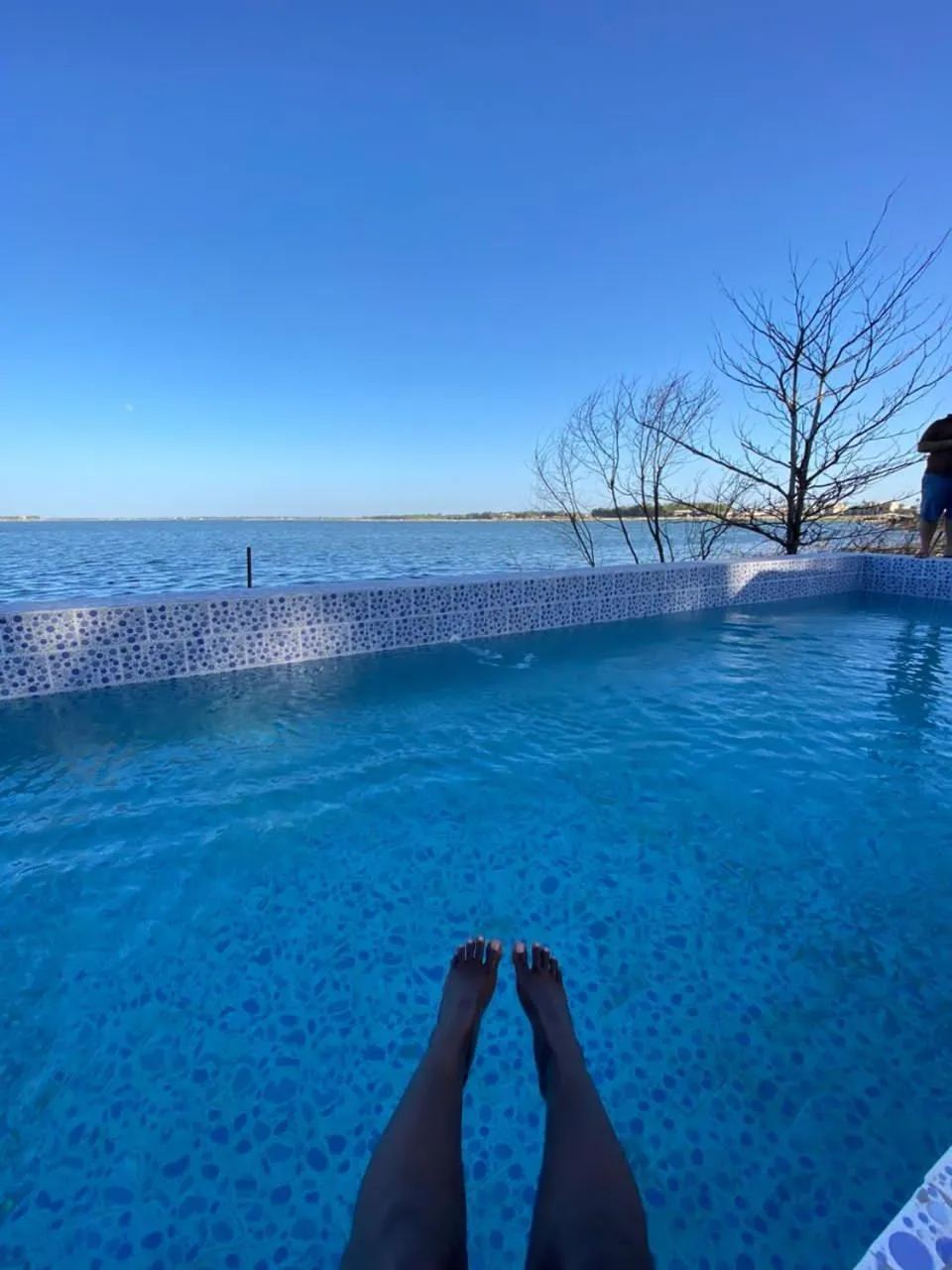 Swimming pool in Hotel le Trarza
