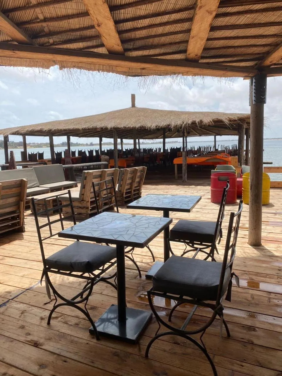 Patio in Hotel le Trarza