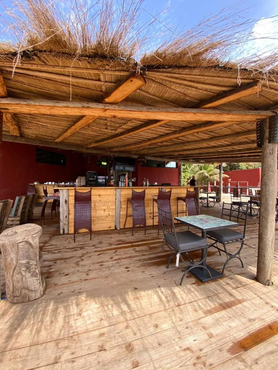 Patio in Hotel le Trarza