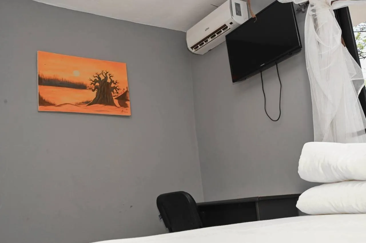 Bed in Hotel le Trarza