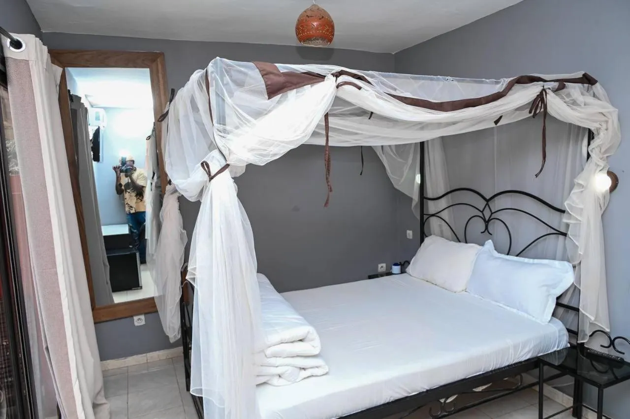 Bed in Hotel le Trarza