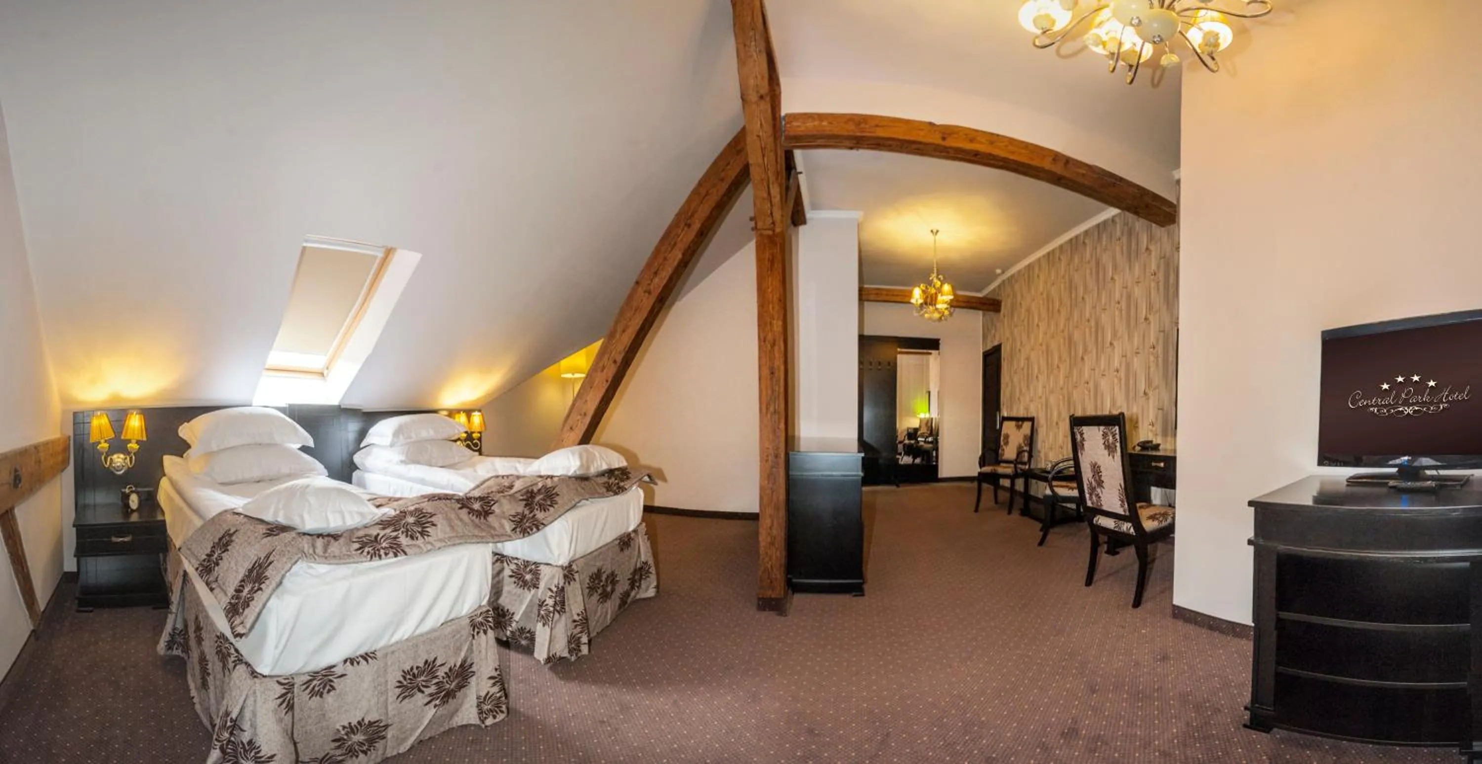 Photo of the whole room, Bed in Hotel Central Park Sighisoara
