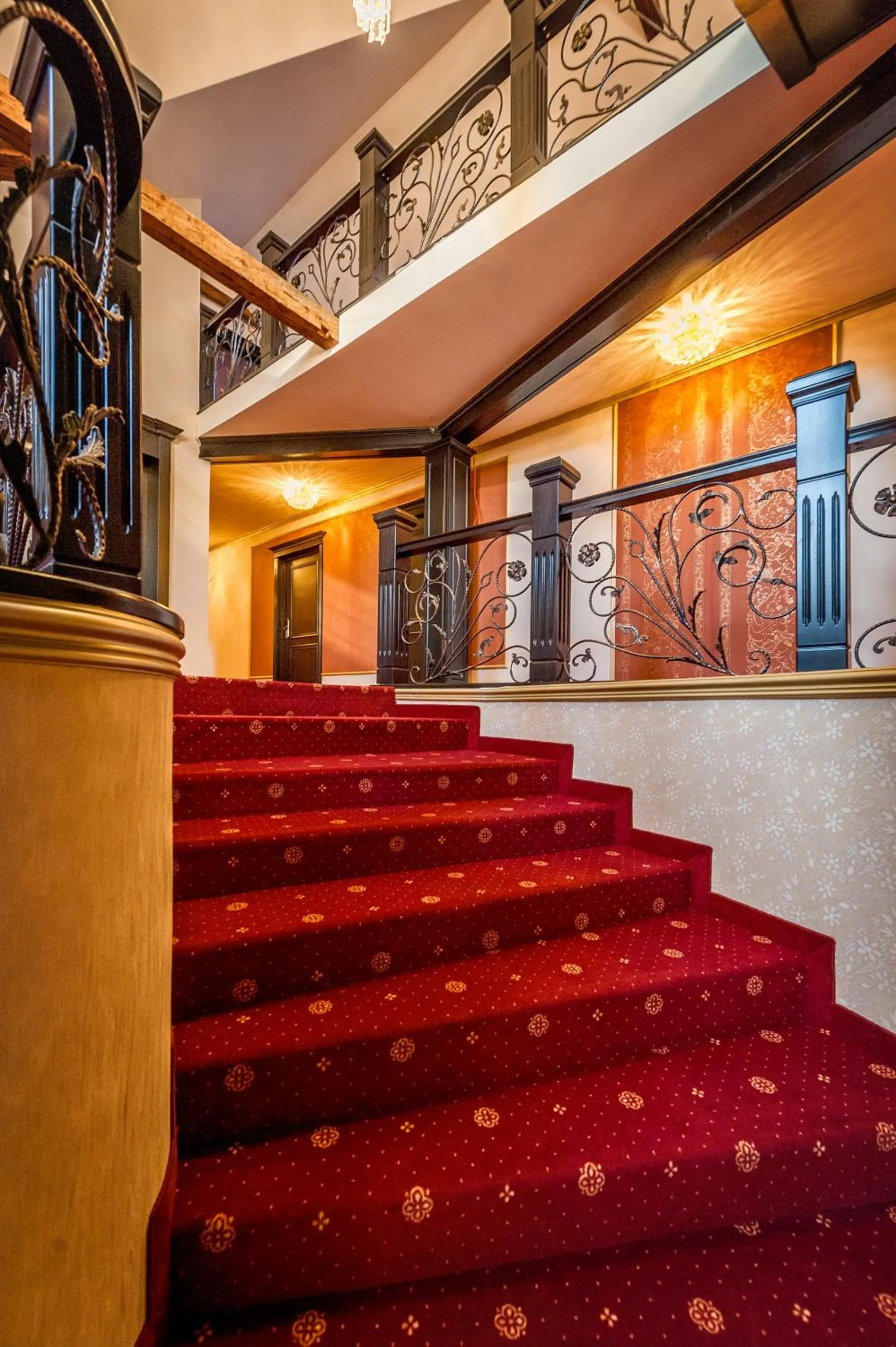 Balcony/Terrace in Hotel Central Park Sighisoara