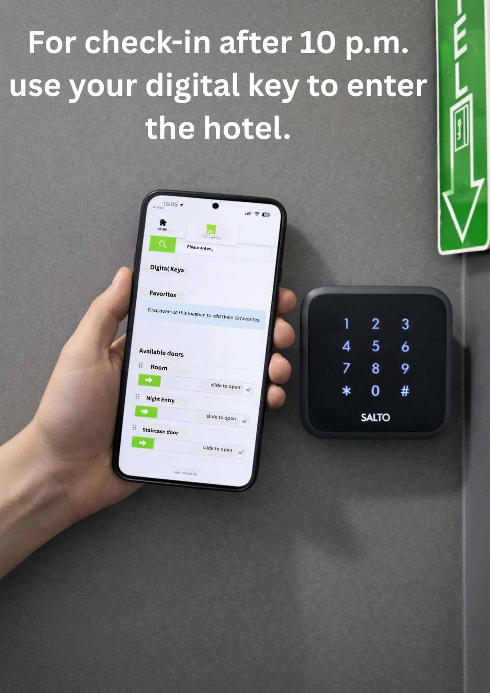 Facade/entrance in Hotel Bayer's