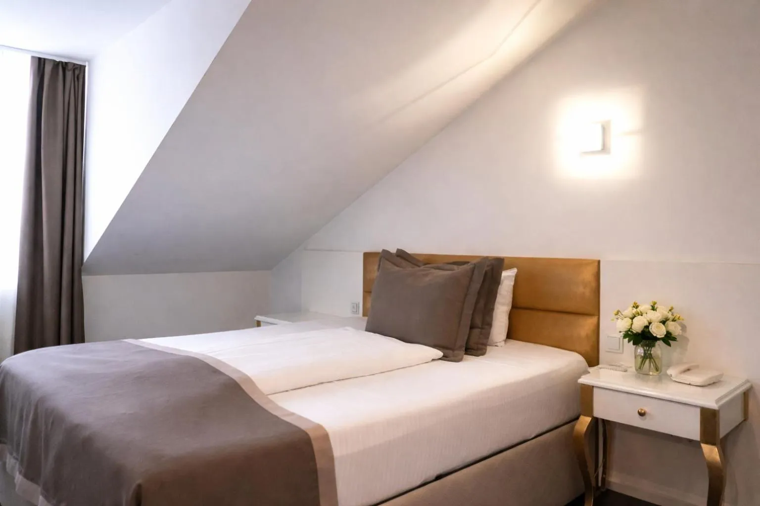 Bed in Hotel Bayer's