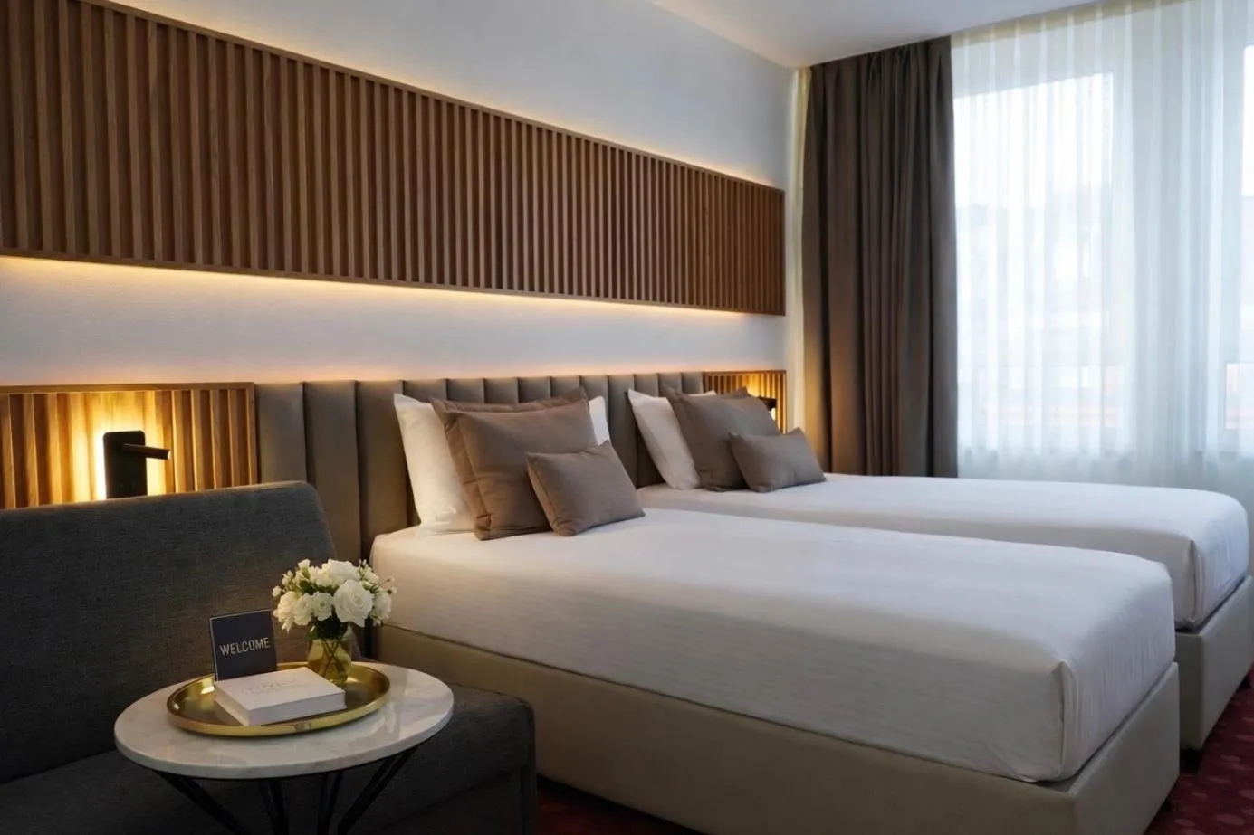 Bed in Hotel Bayer's