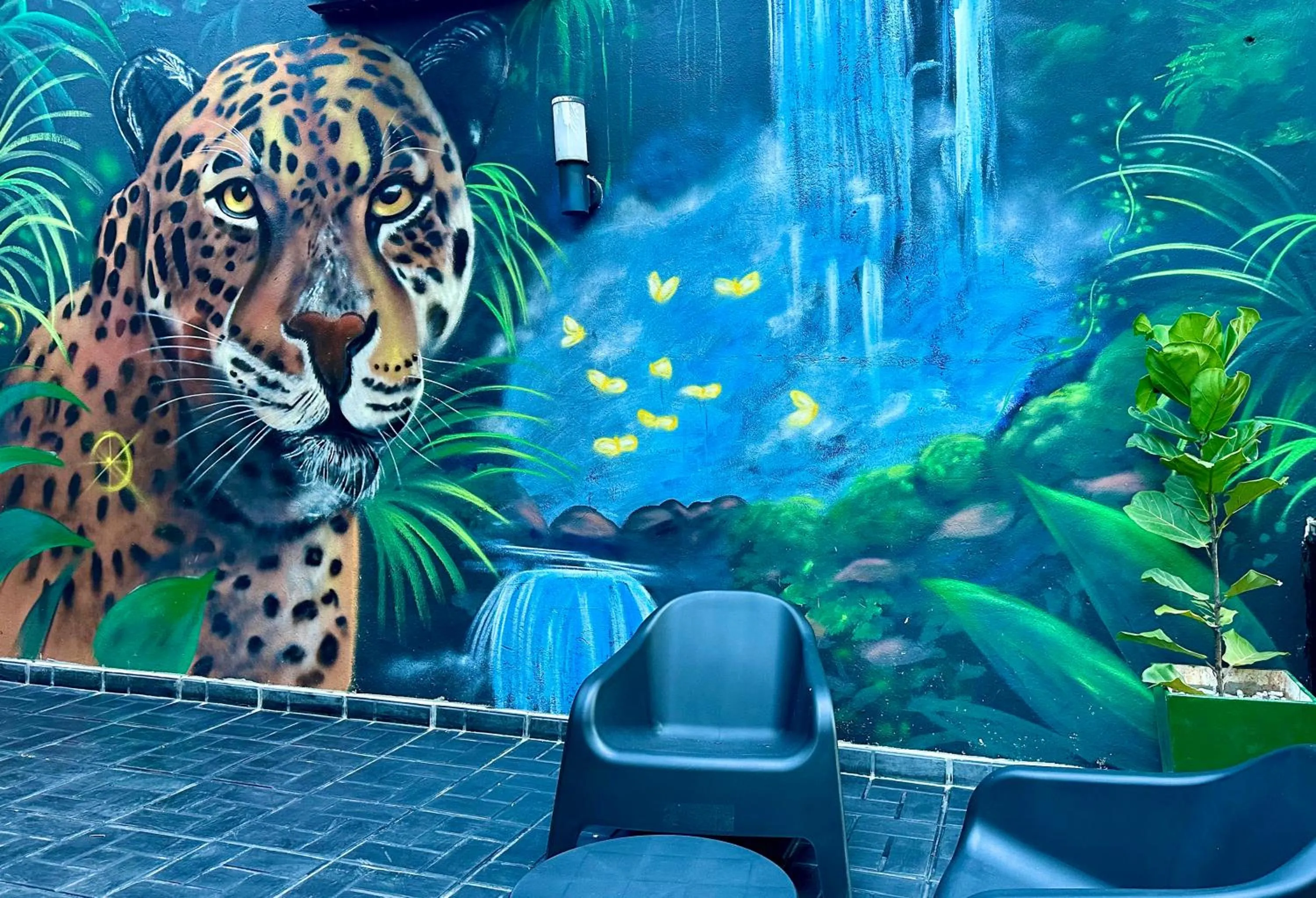 Natural landscape in Hotel Carmen