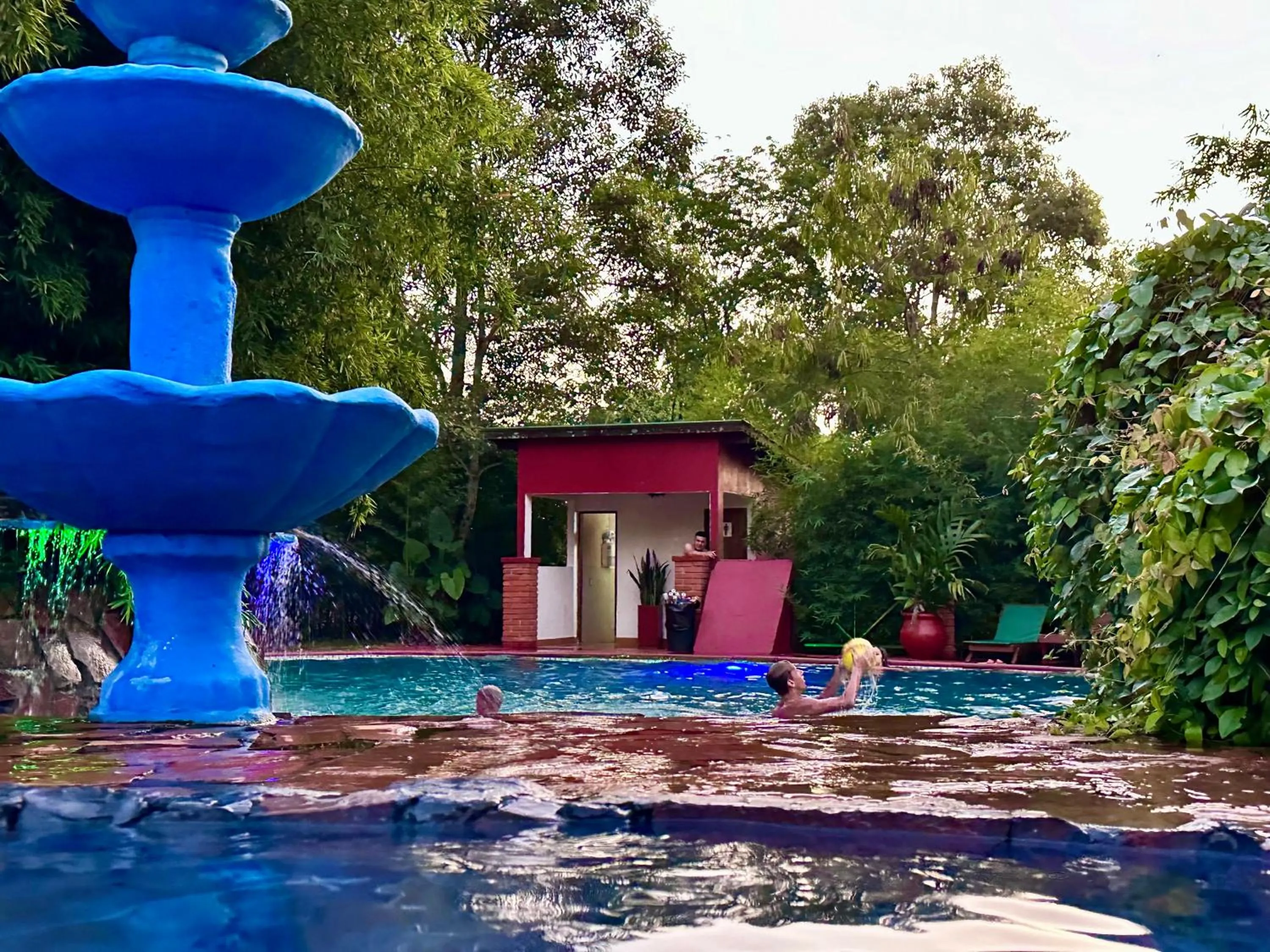 Swimming pool in Hotel Carmen