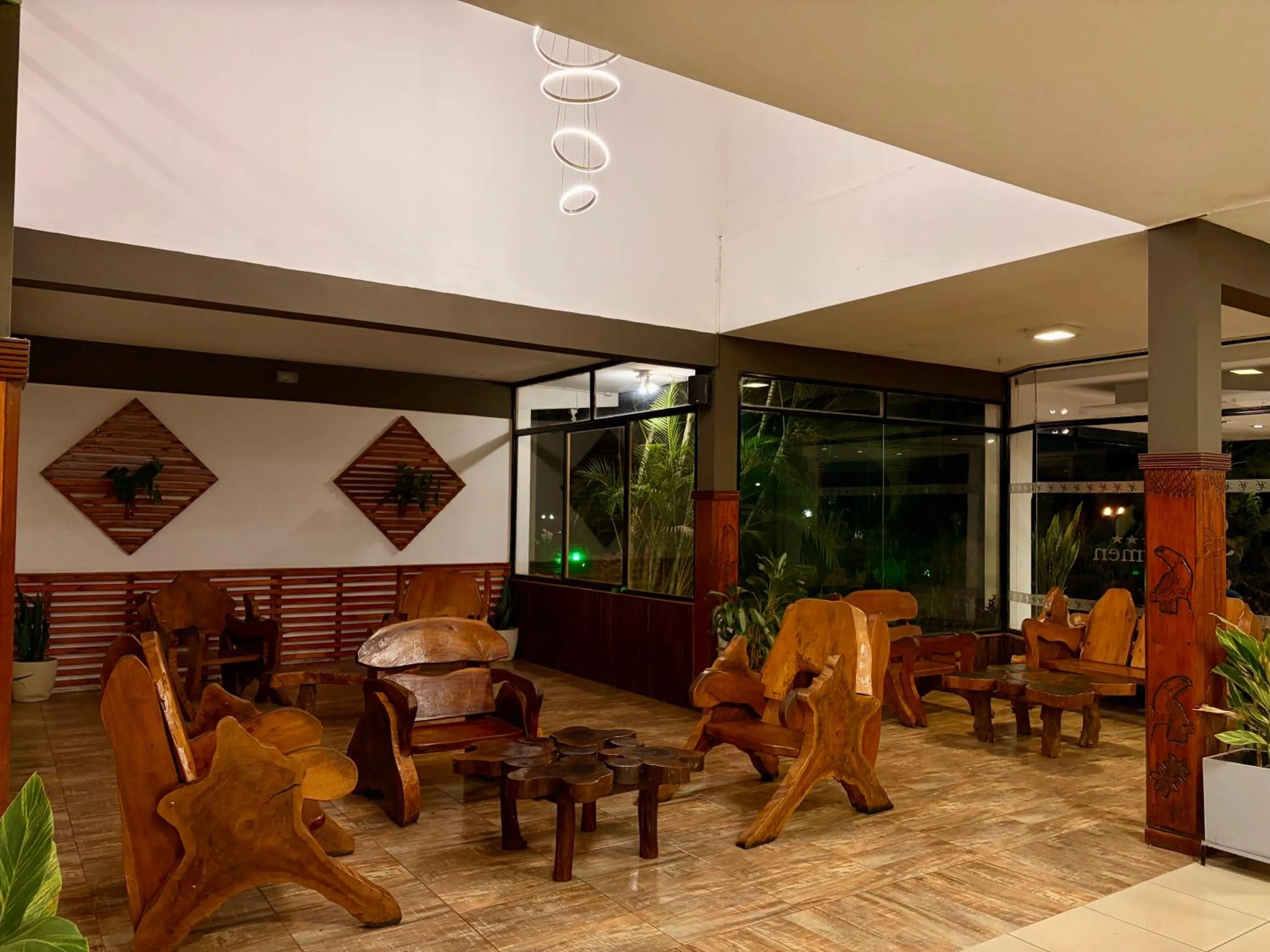 Seating area in Hotel Carmen