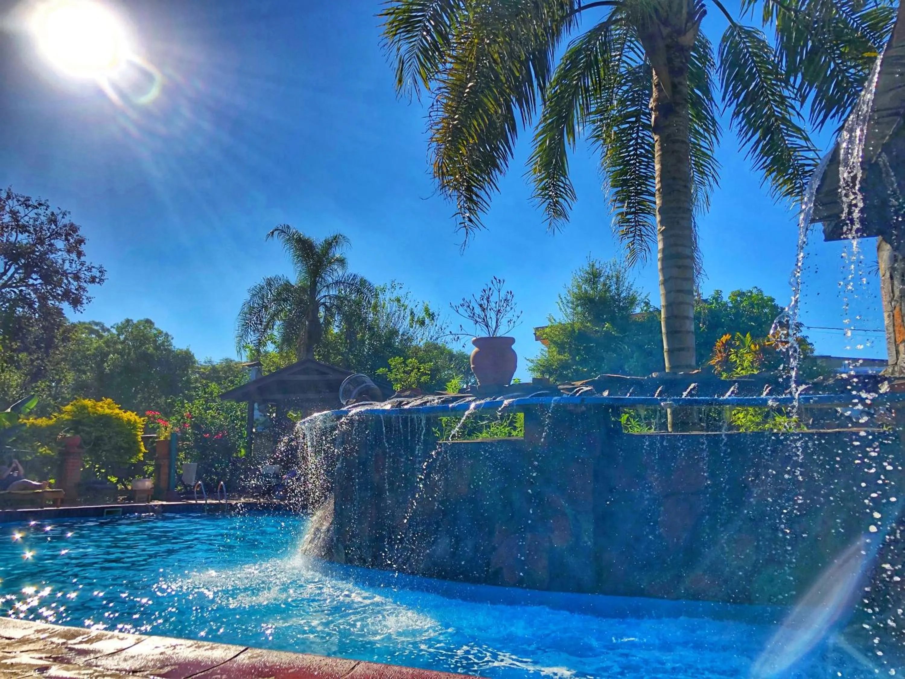 Swimming pool in Hotel Carmen