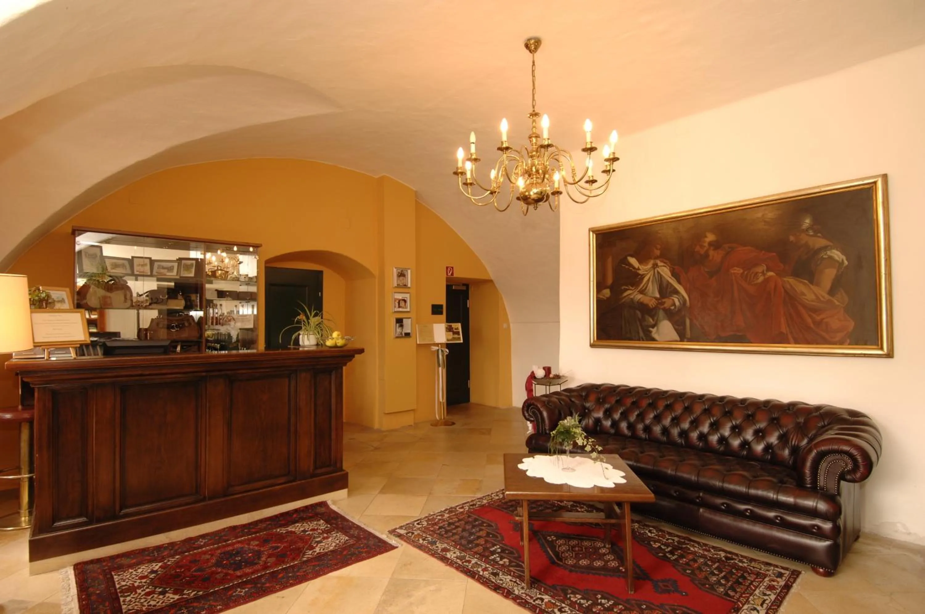 Lobby or reception in Burg Deutschlandsberg