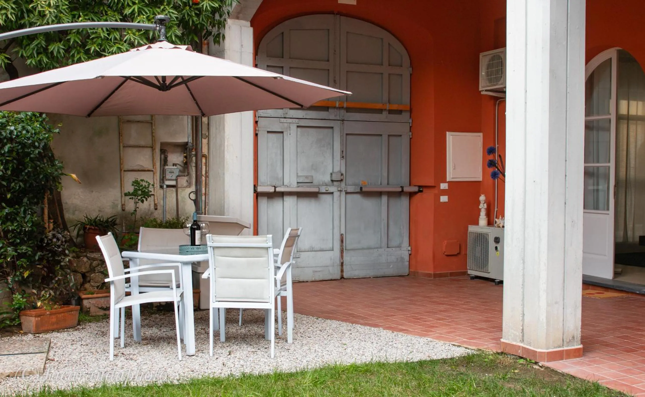 Garden in La Suite di Bonnes Vacances