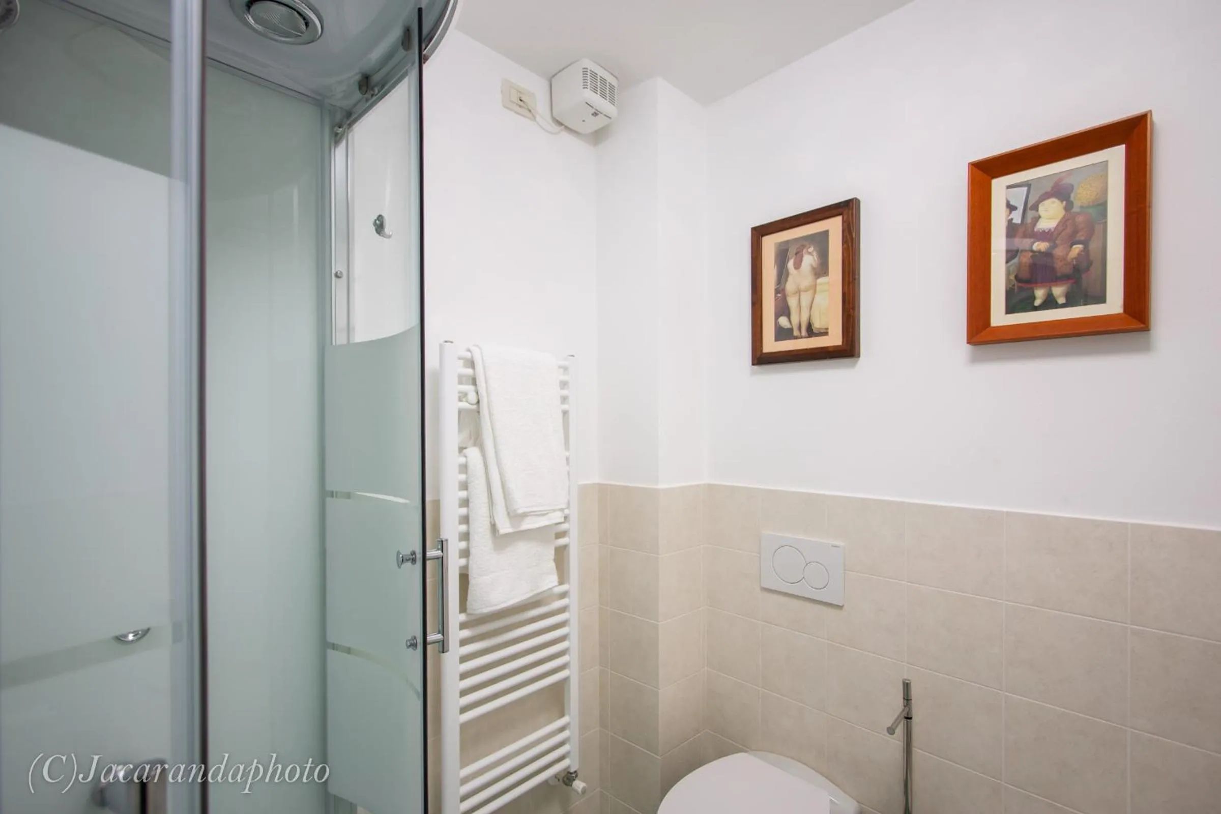Shower in La Suite di Bonnes Vacances