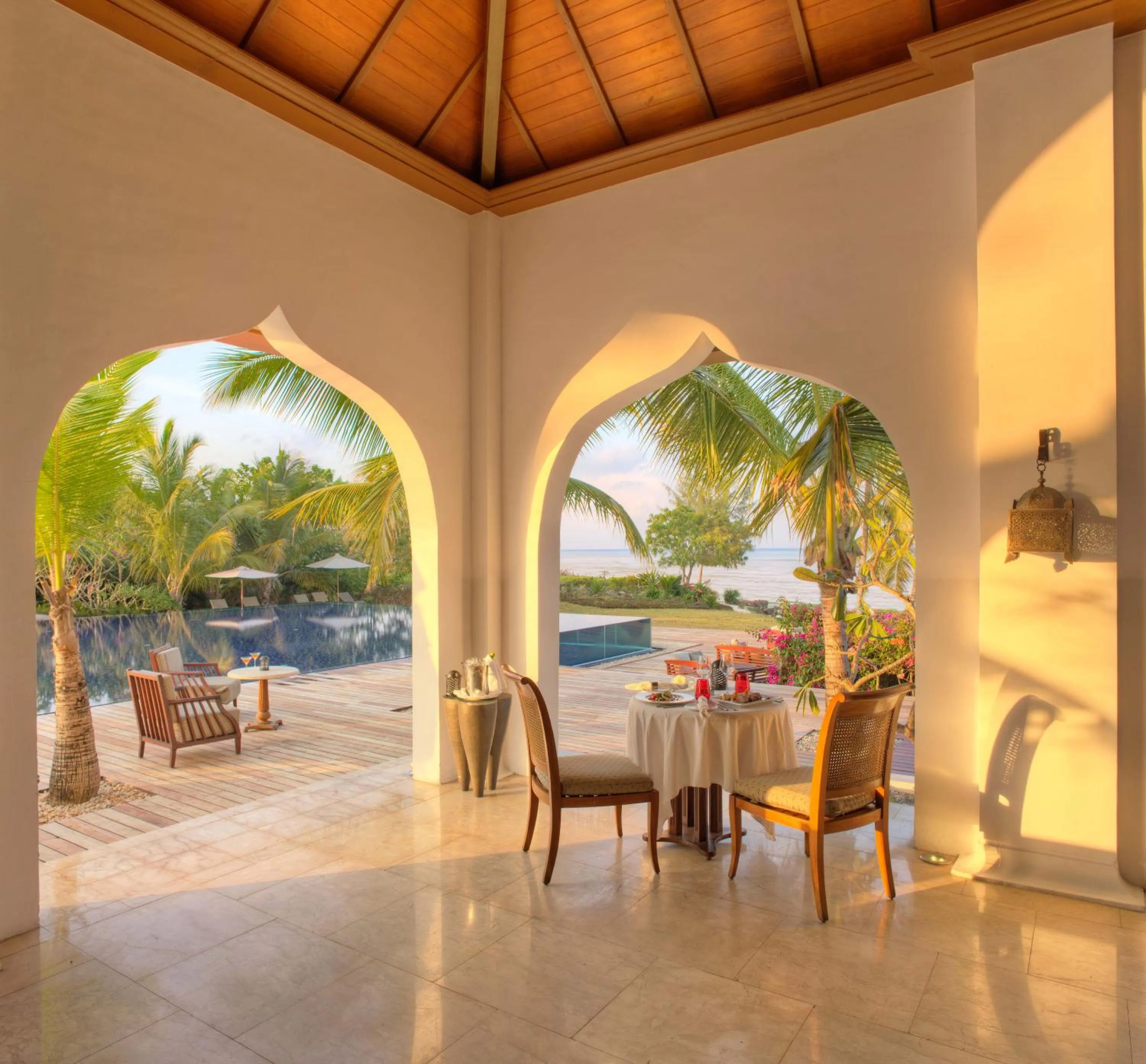 Restaurant/places to eat in The Residence Zanzibar