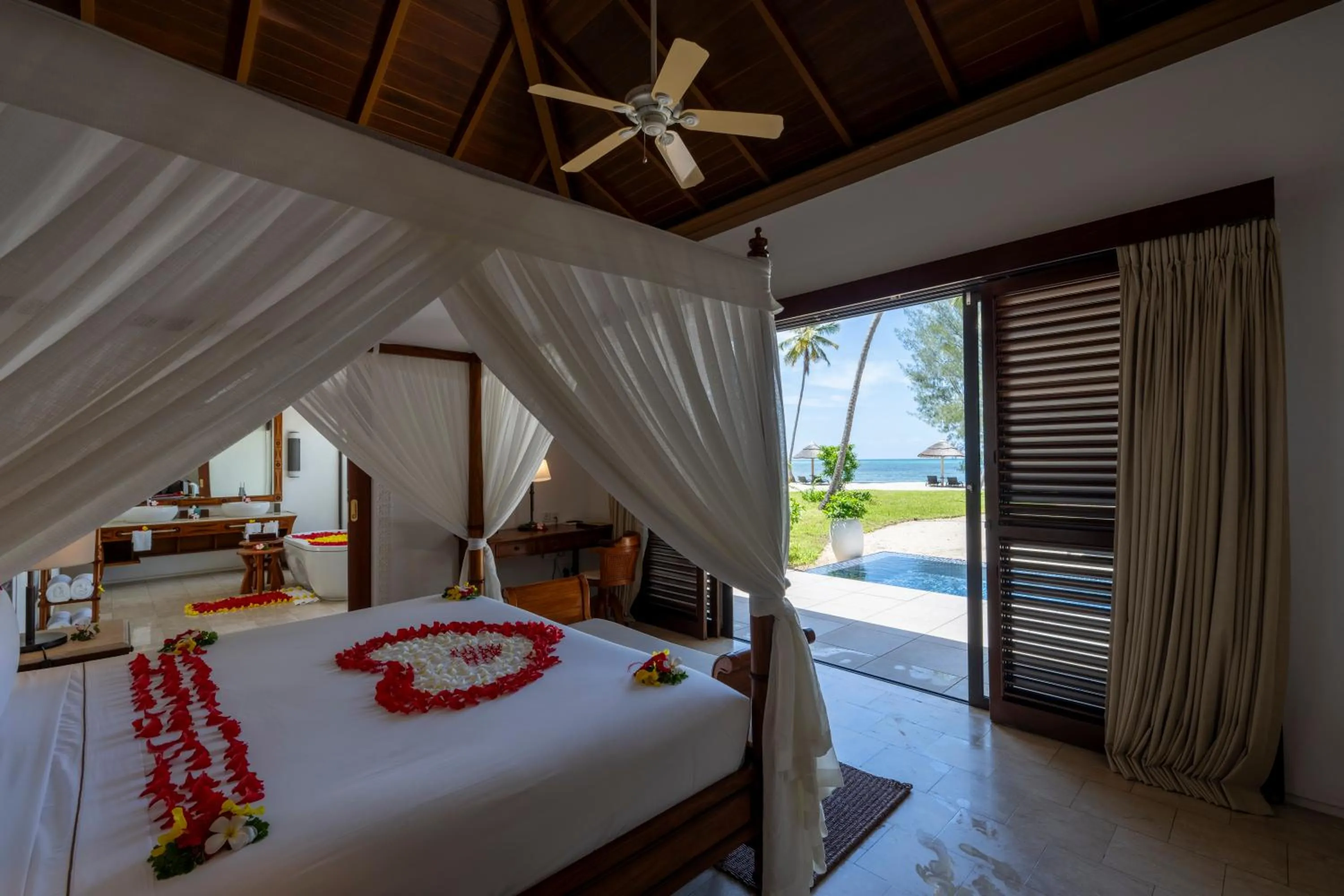 Bedroom, Bed in The Residence Zanzibar