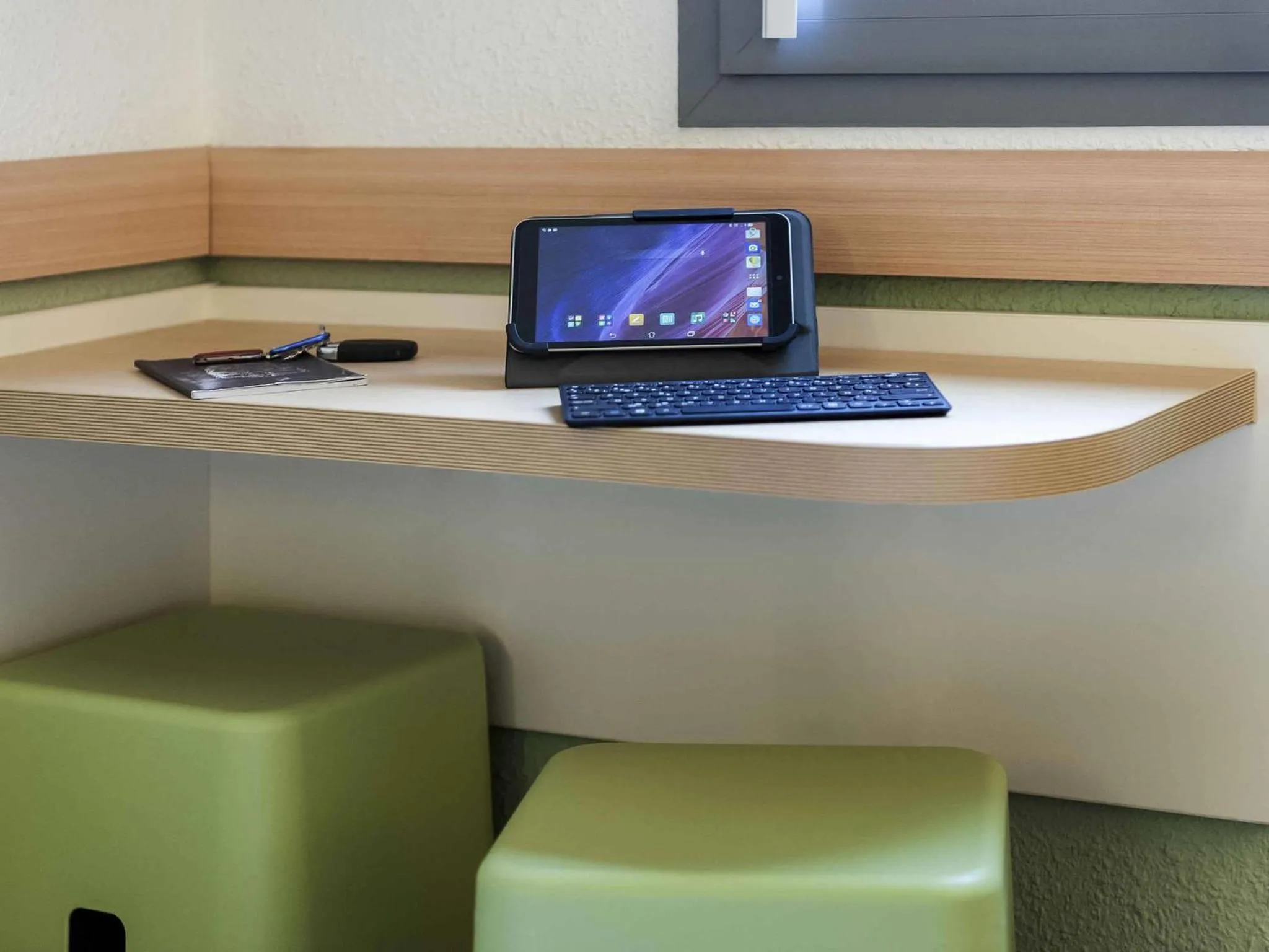 Bedroom in ibis Budget Brussels South Ruisbroek