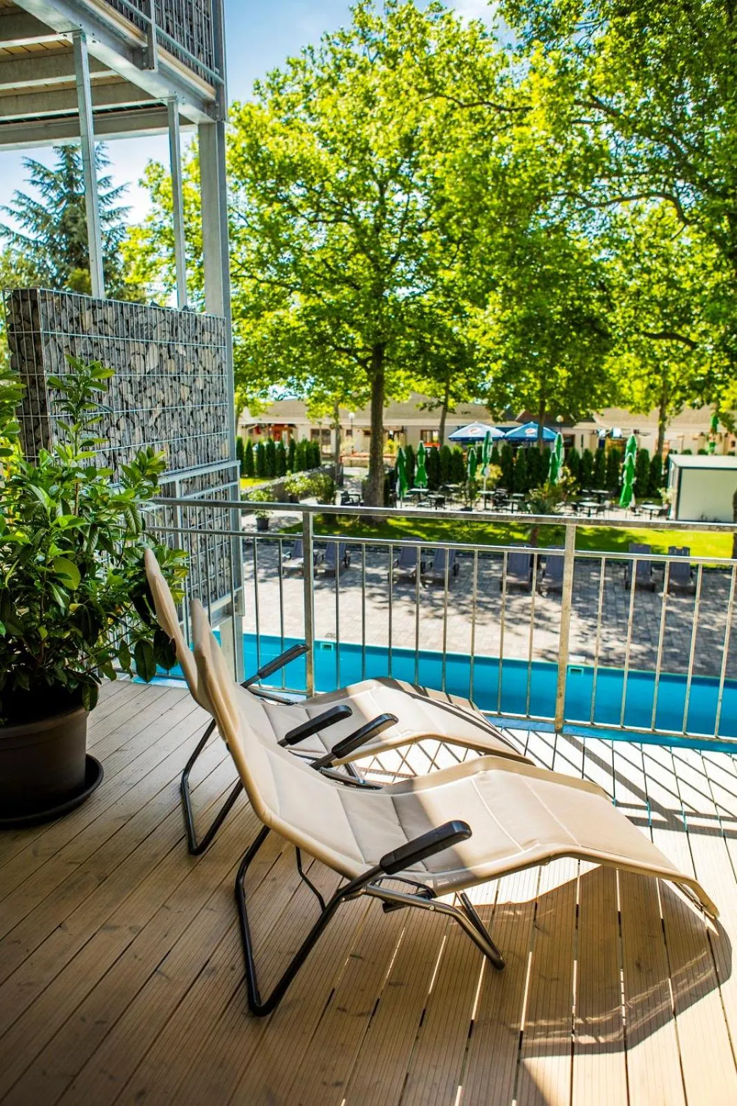 Balcony/Terrace in HOTEL CSOPAK Resort & Lake