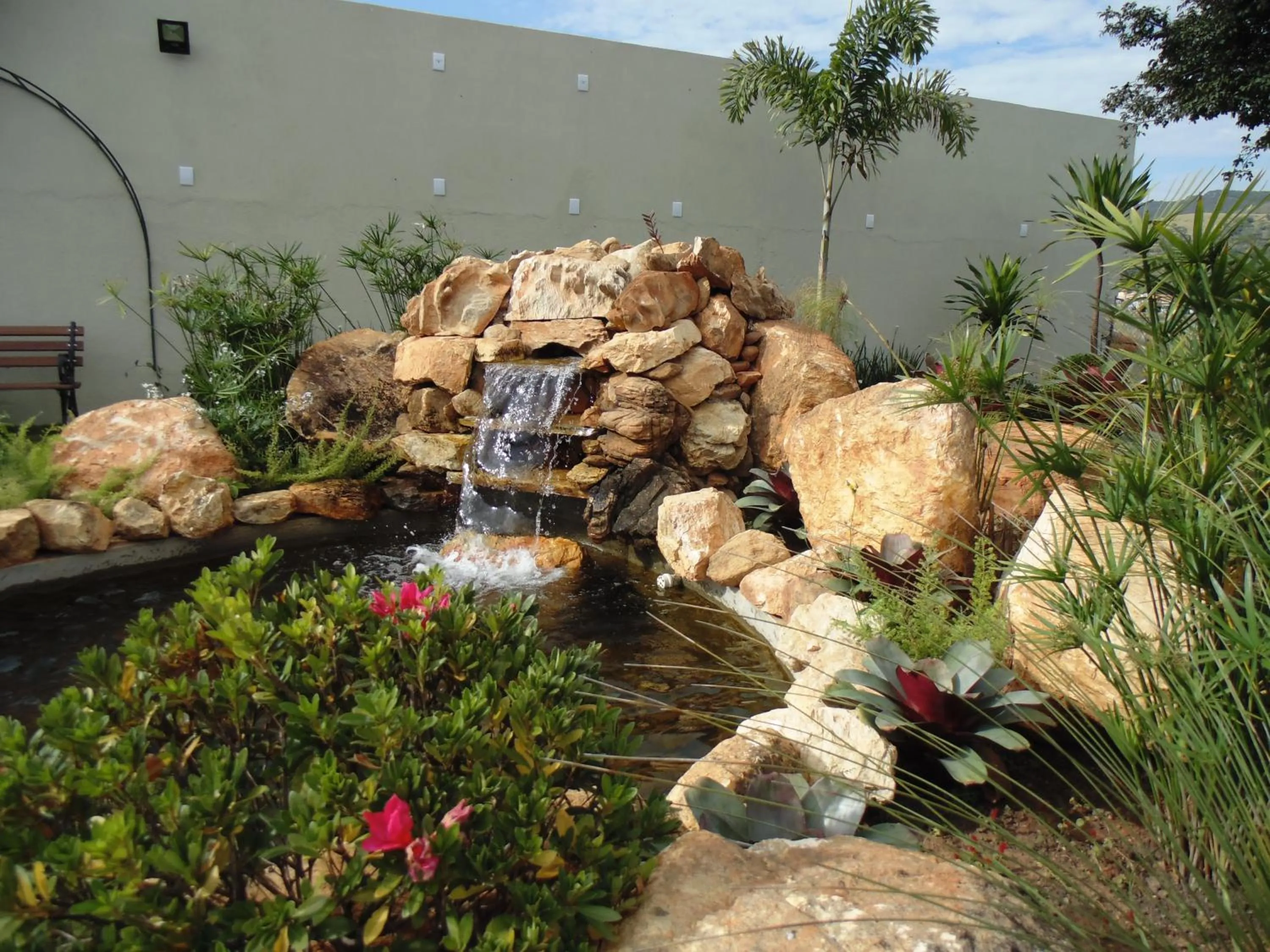 Garden in Cyrilo's Palace Hotel