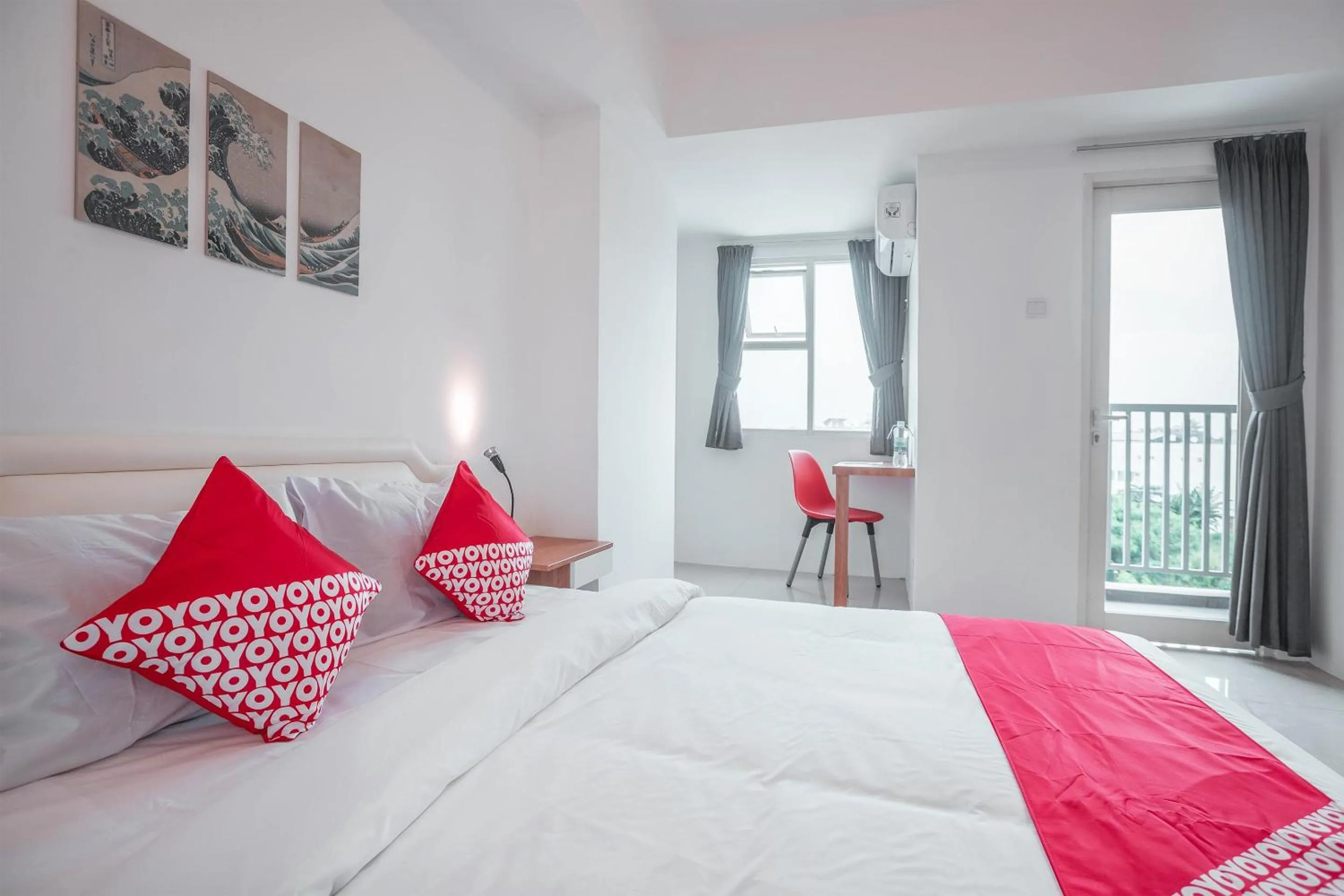 Bedroom in OYO Flagship 728 Baileys Apartment