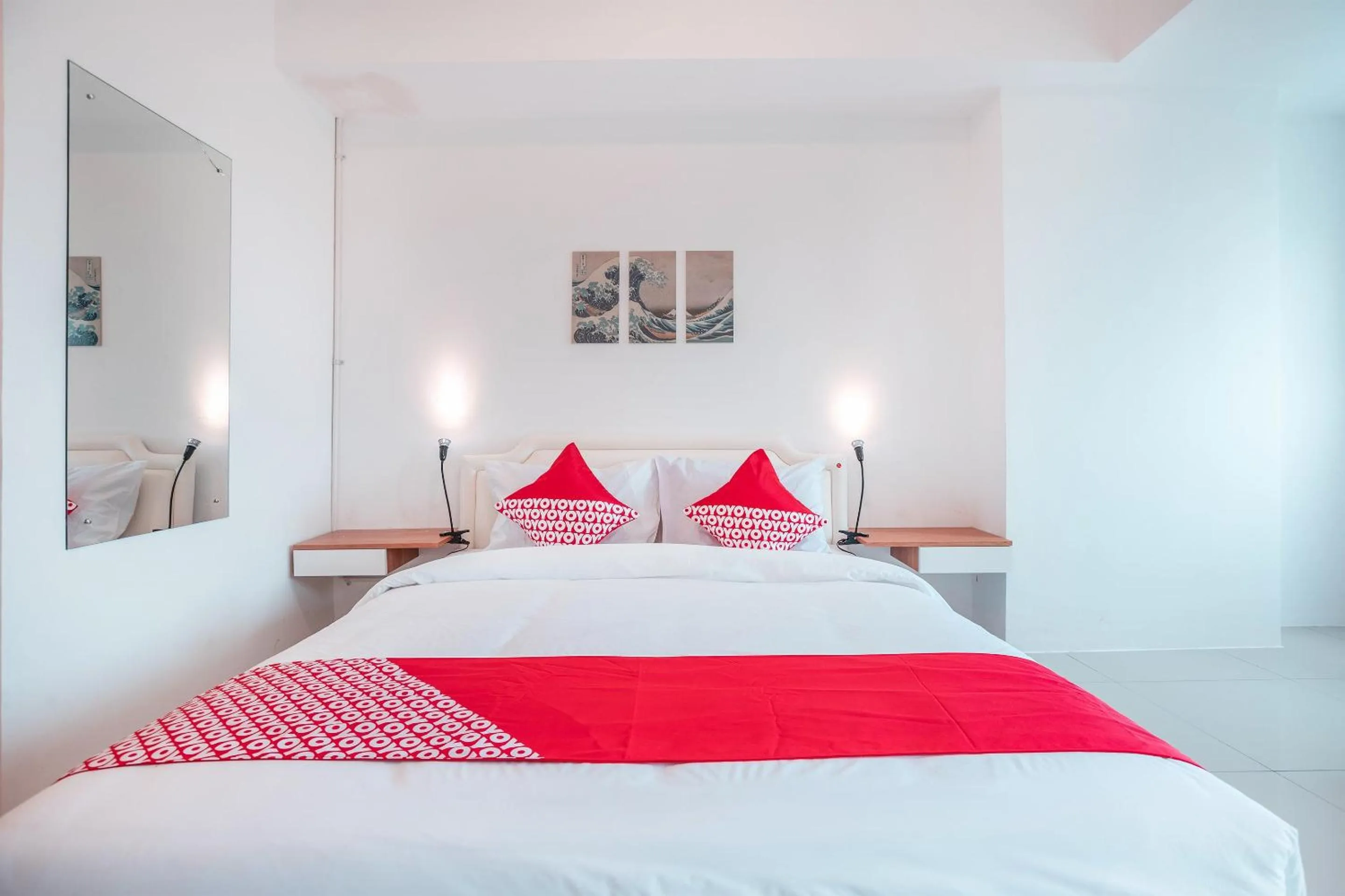 Bedroom in OYO Flagship 728 Baileys Apartment