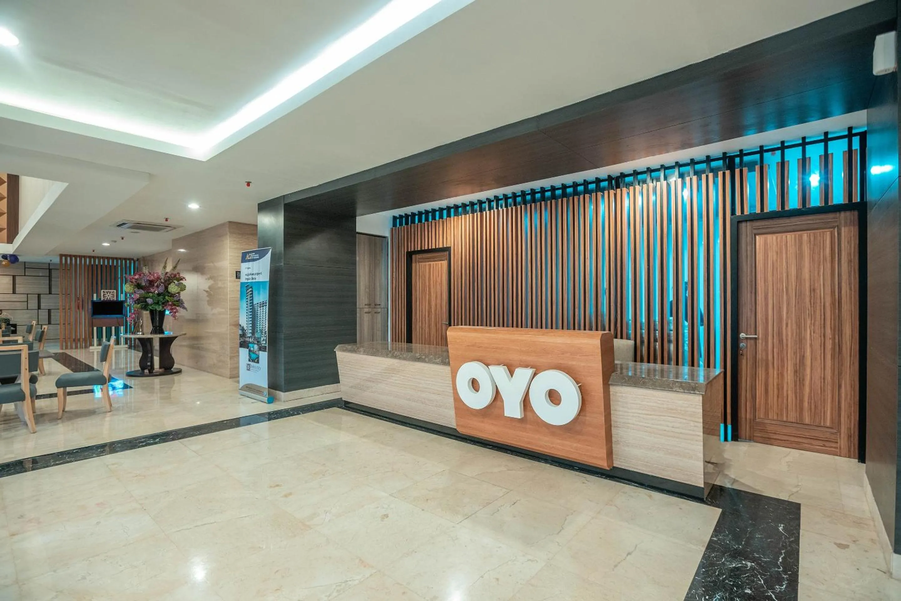 Lobby or reception in OYO Flagship 728 Baileys Apartment