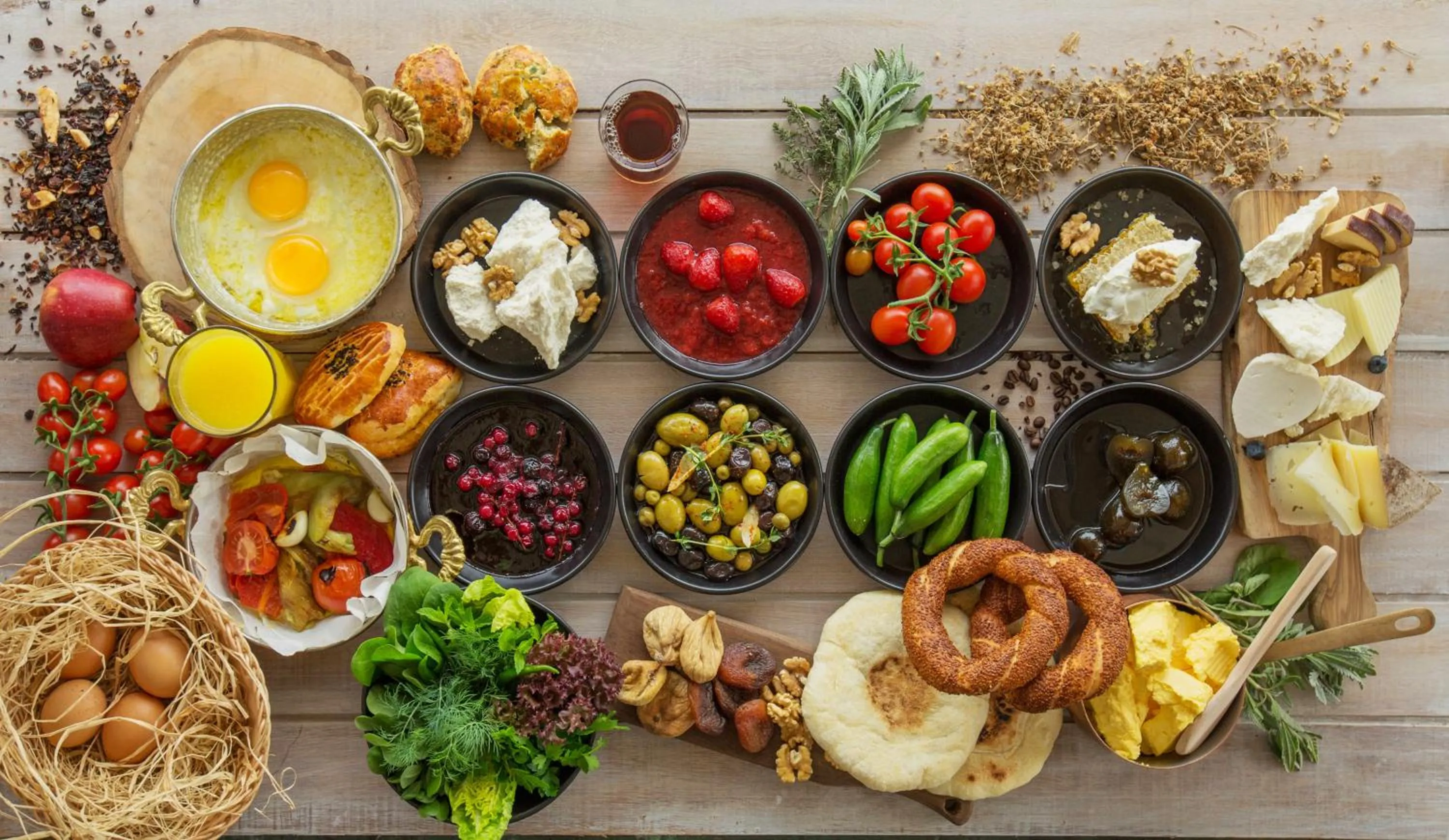 Continental breakfast in Villa No 5