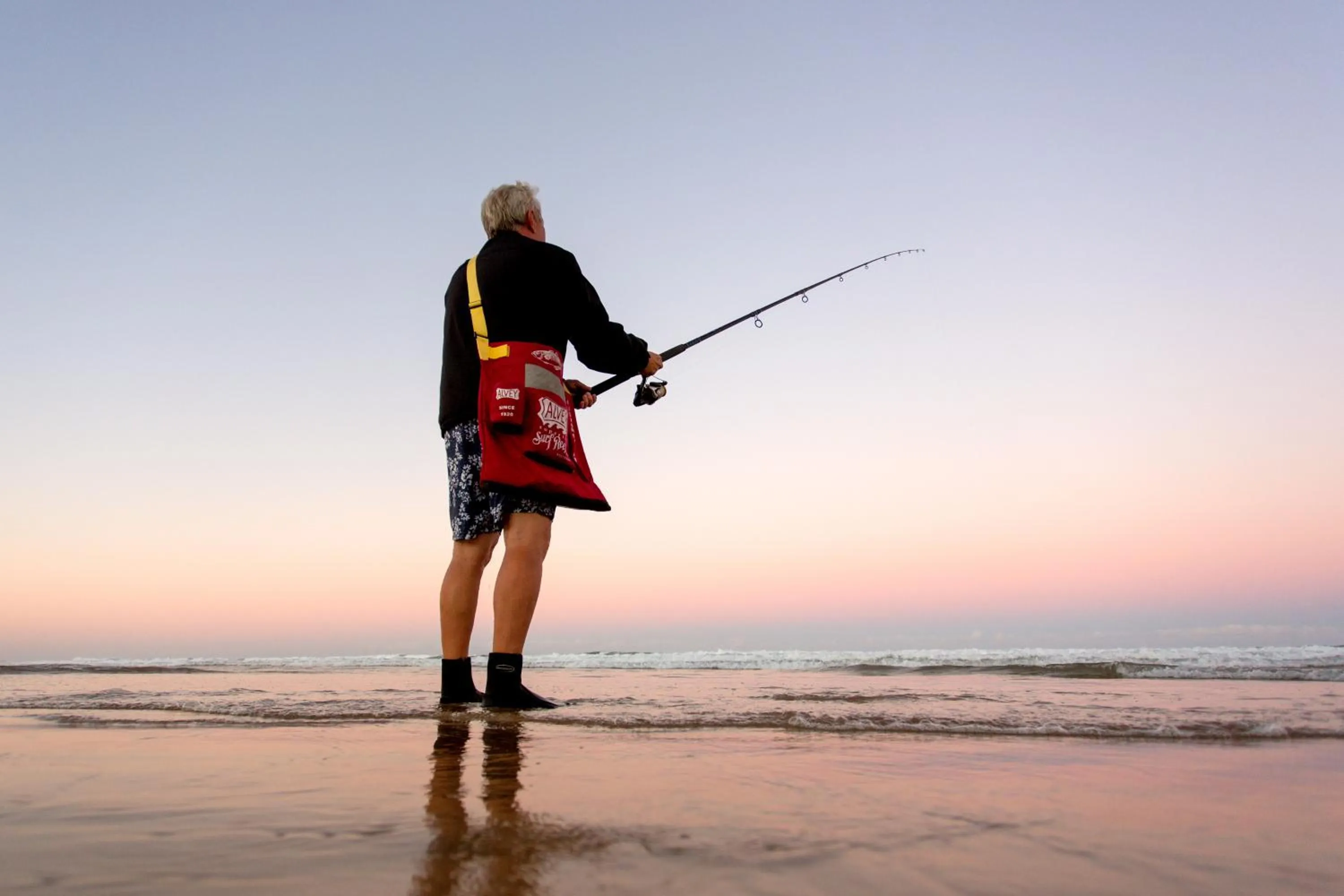 Fishing in Woolgoolga Beach Holiday Park