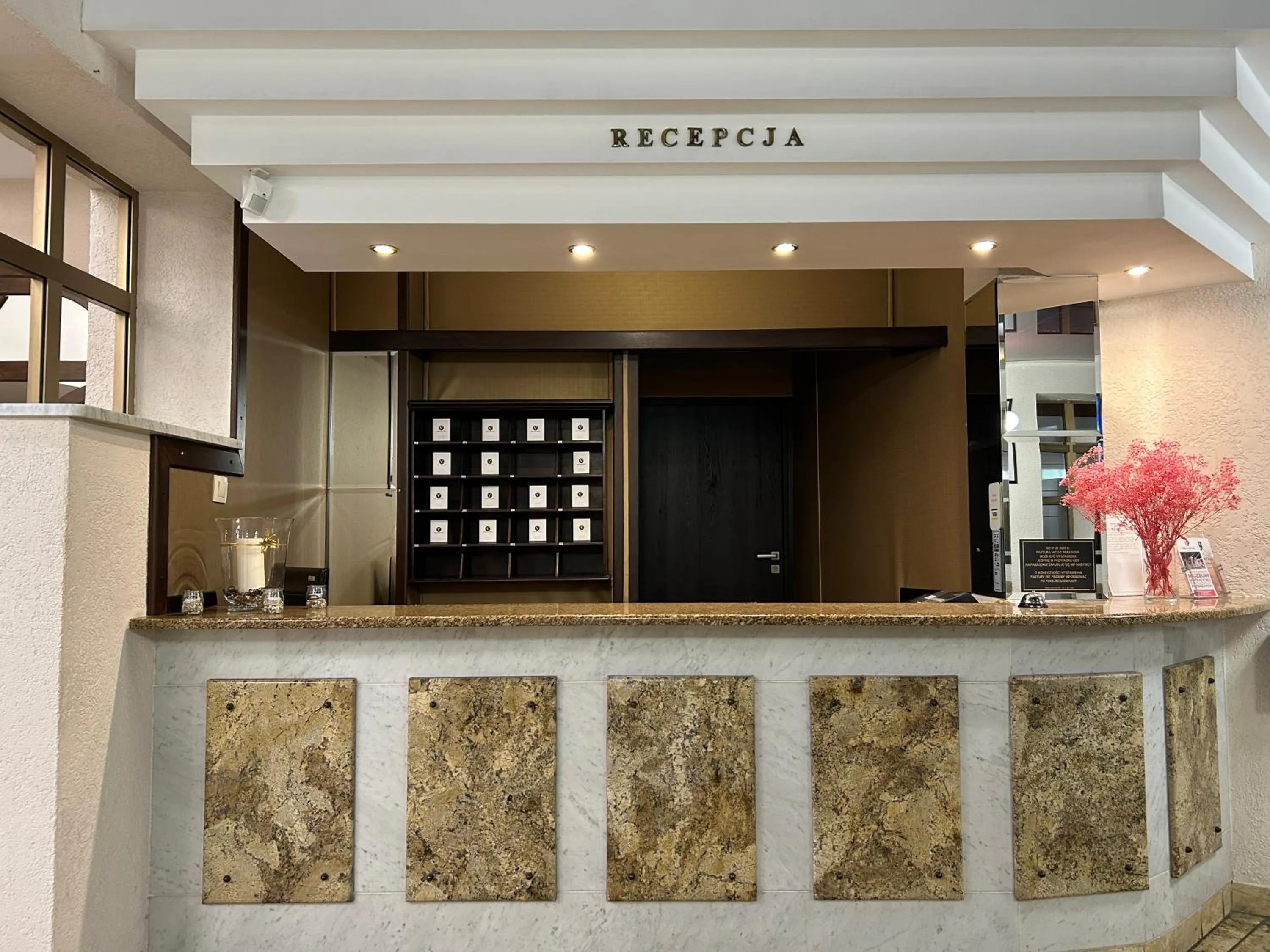 Lobby or reception in REST HOTEL VARIA Działdowo