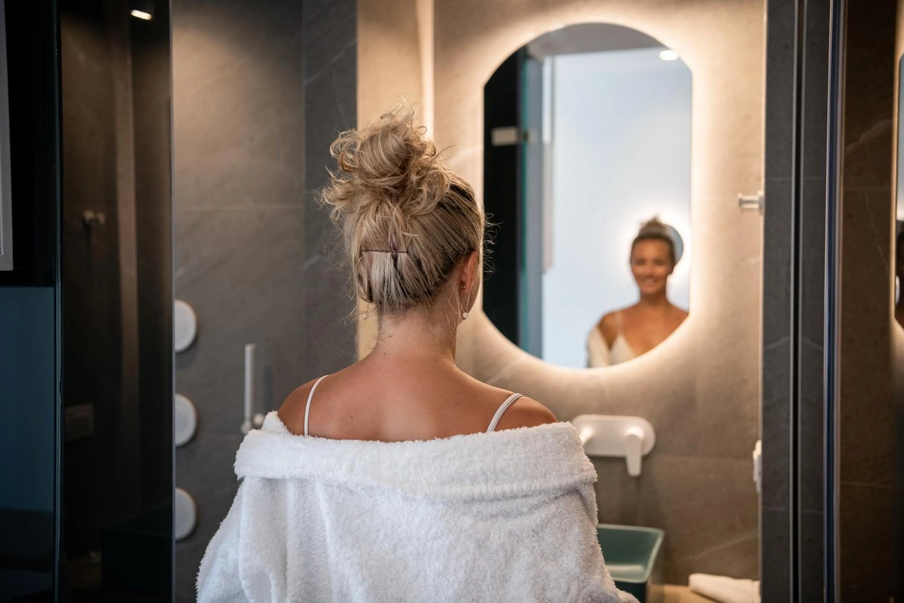 Bathroom in Vergina Beach Hotel