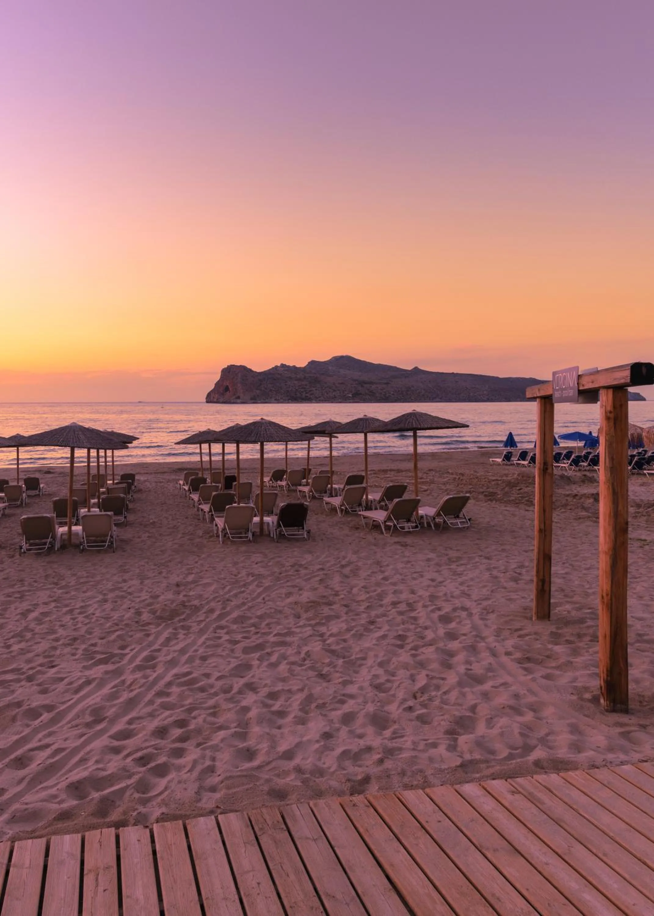 Beach in Vergina Beach Hotel