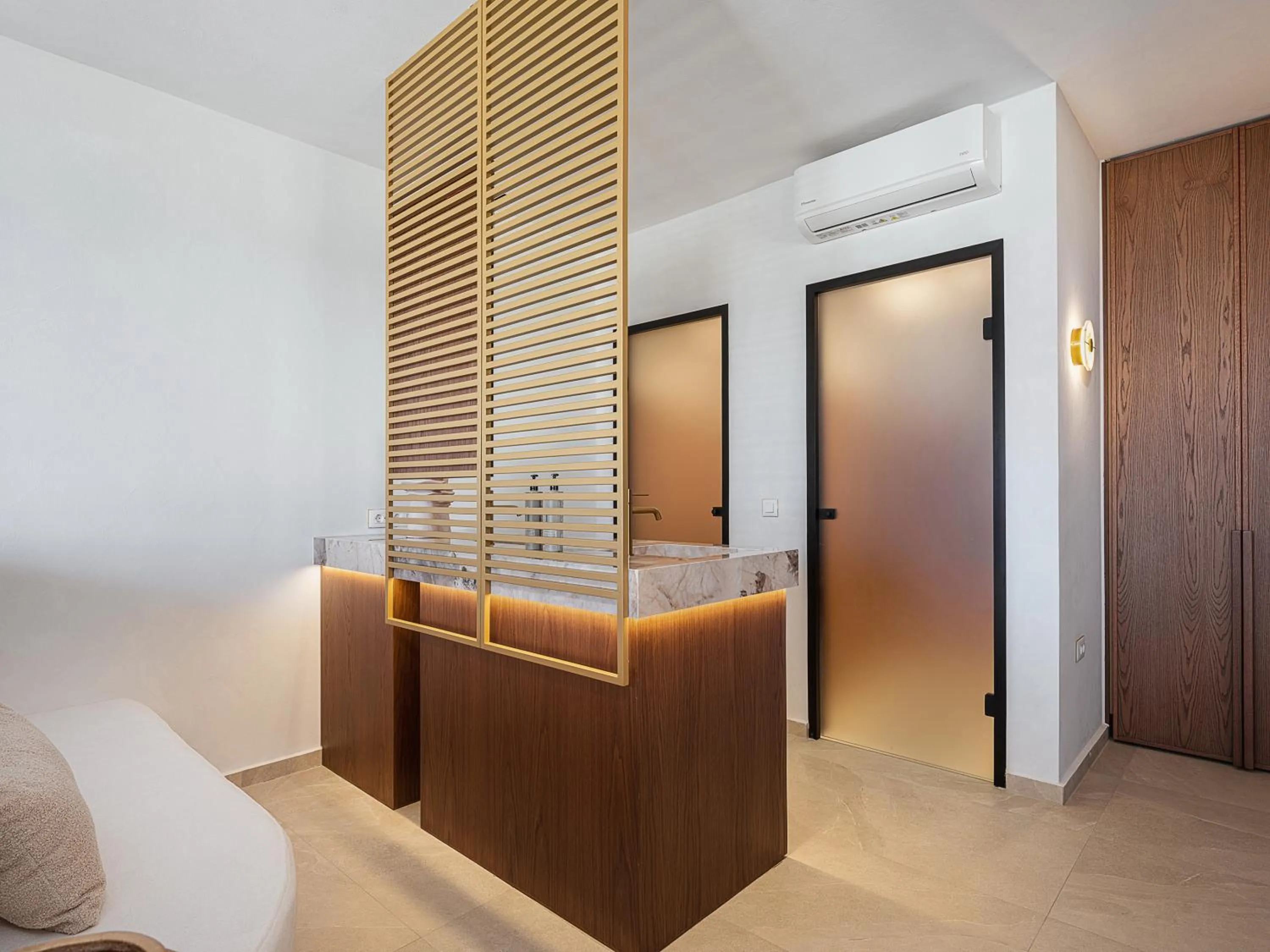 kitchen in Vergina Beach Hotel