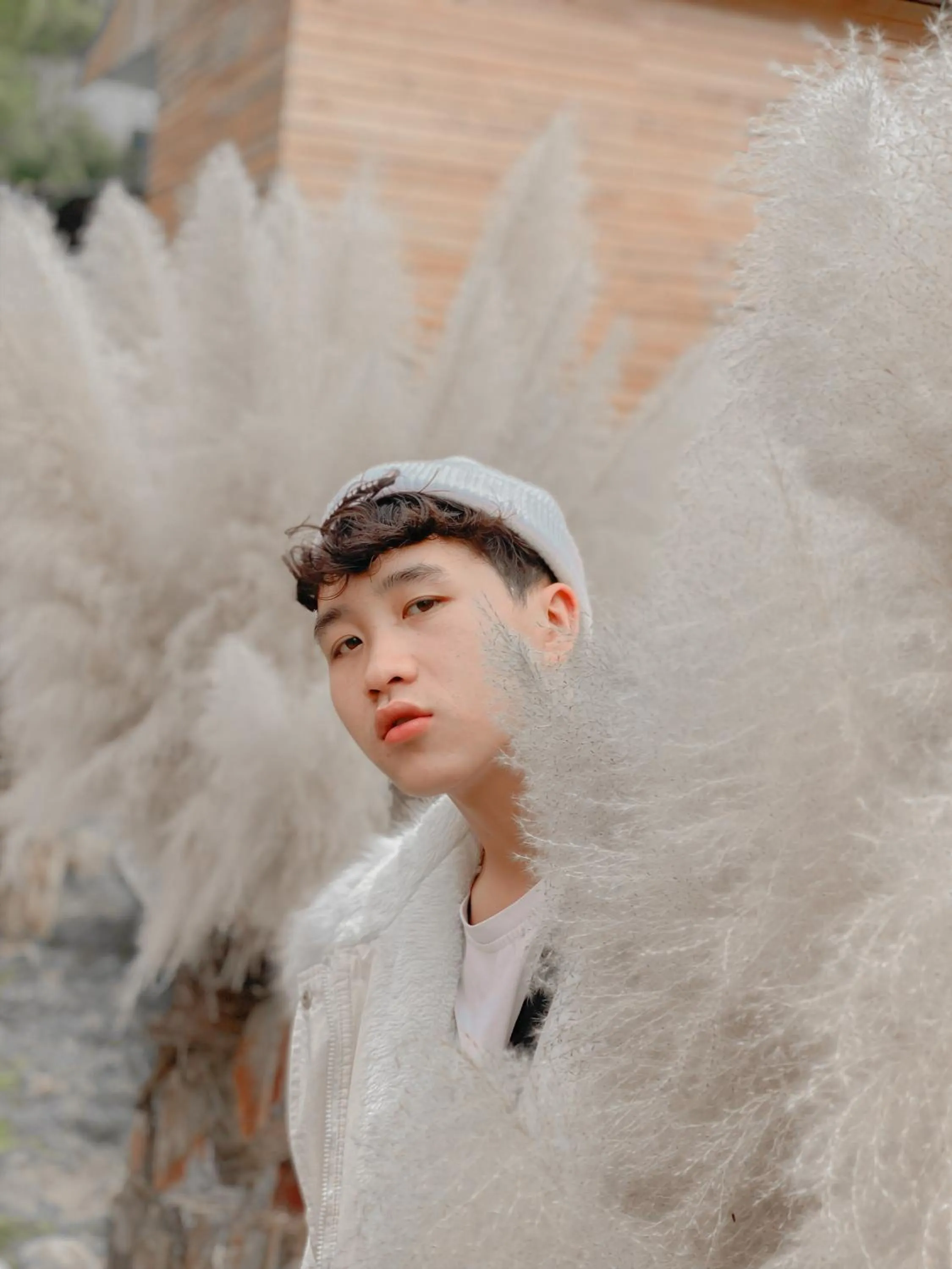 People in Golden Jungle House