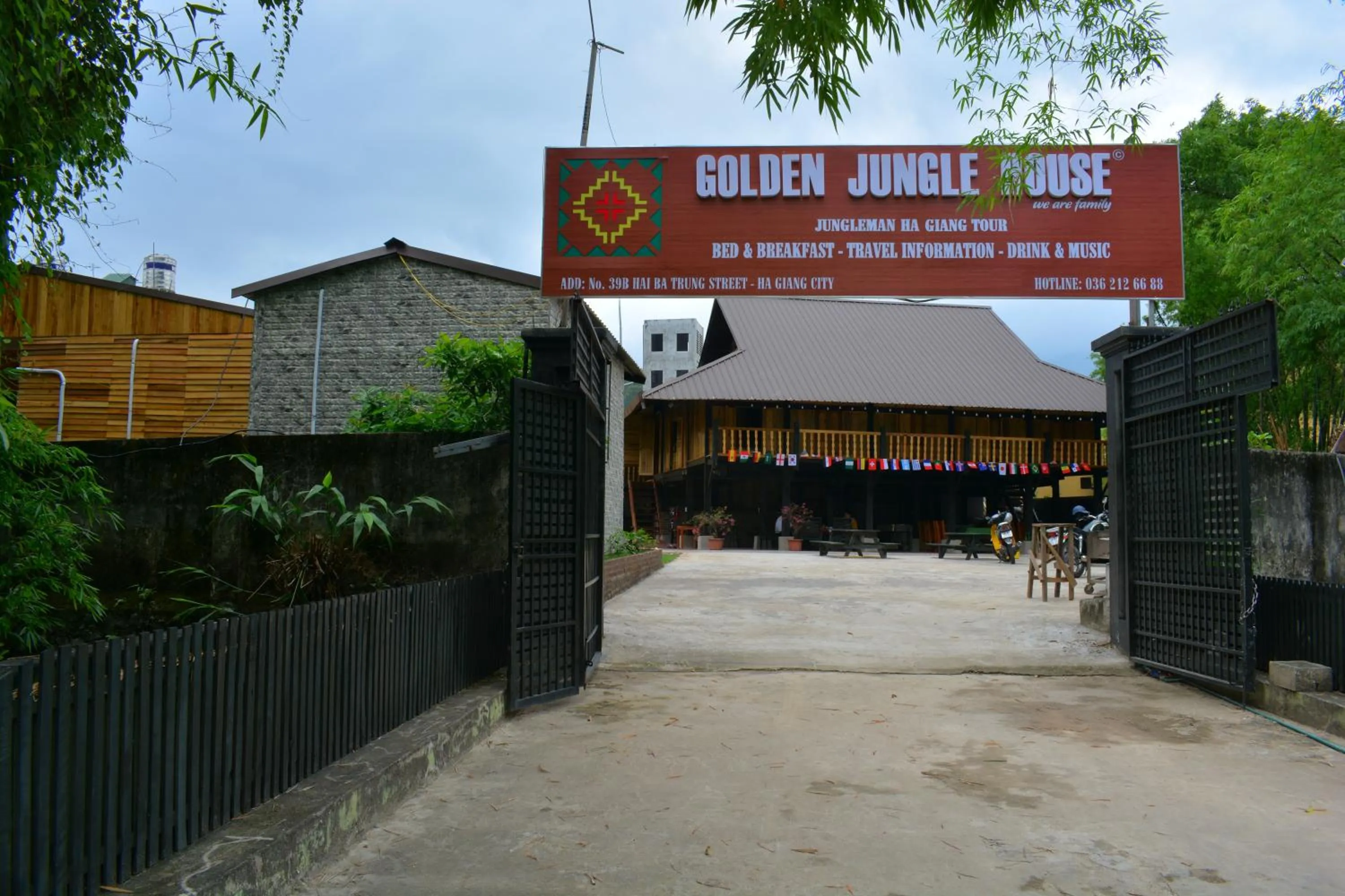 Property building in Golden Jungle House