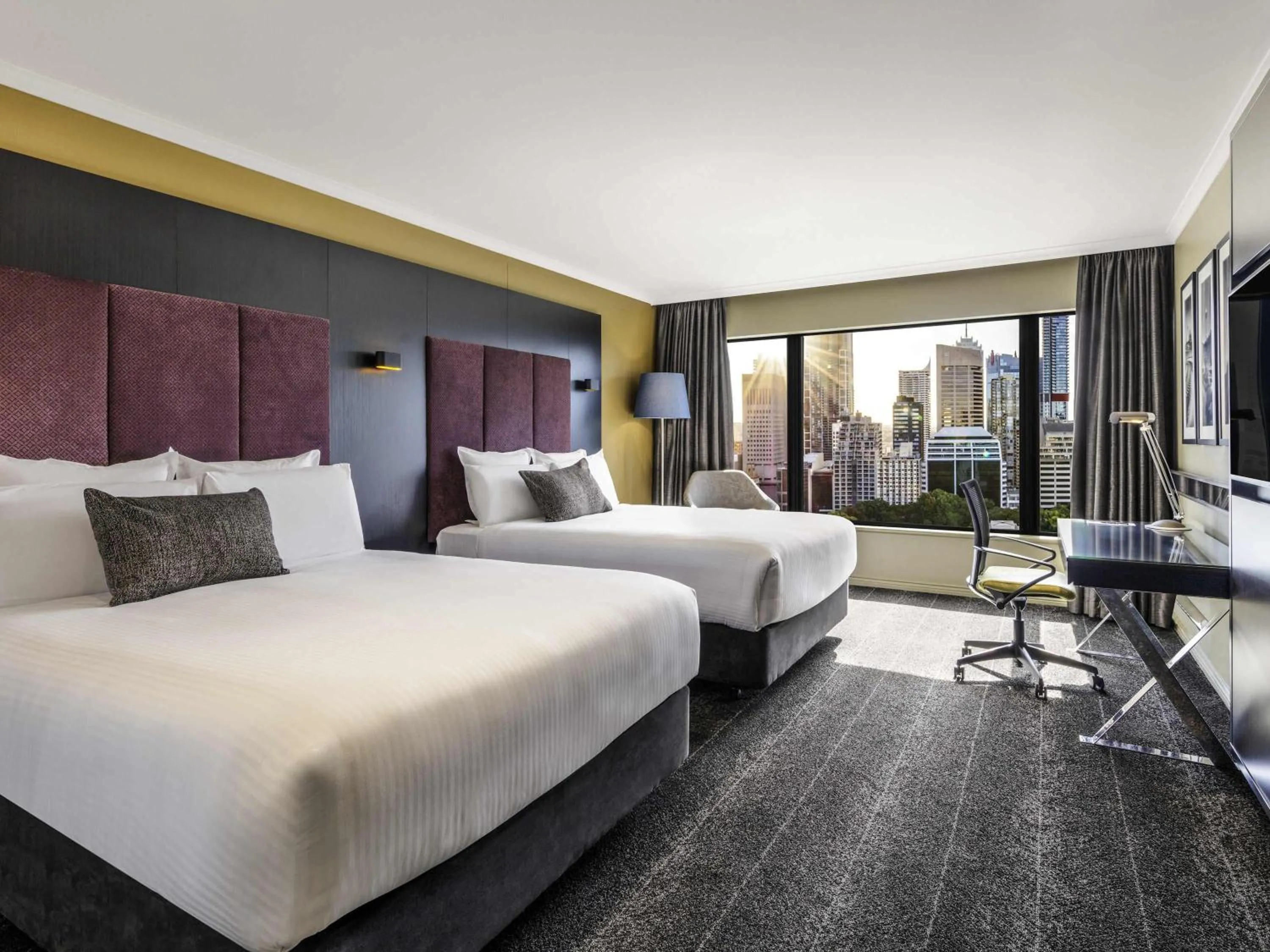 Bedroom, Bed in Pullman Sydney Hyde Park