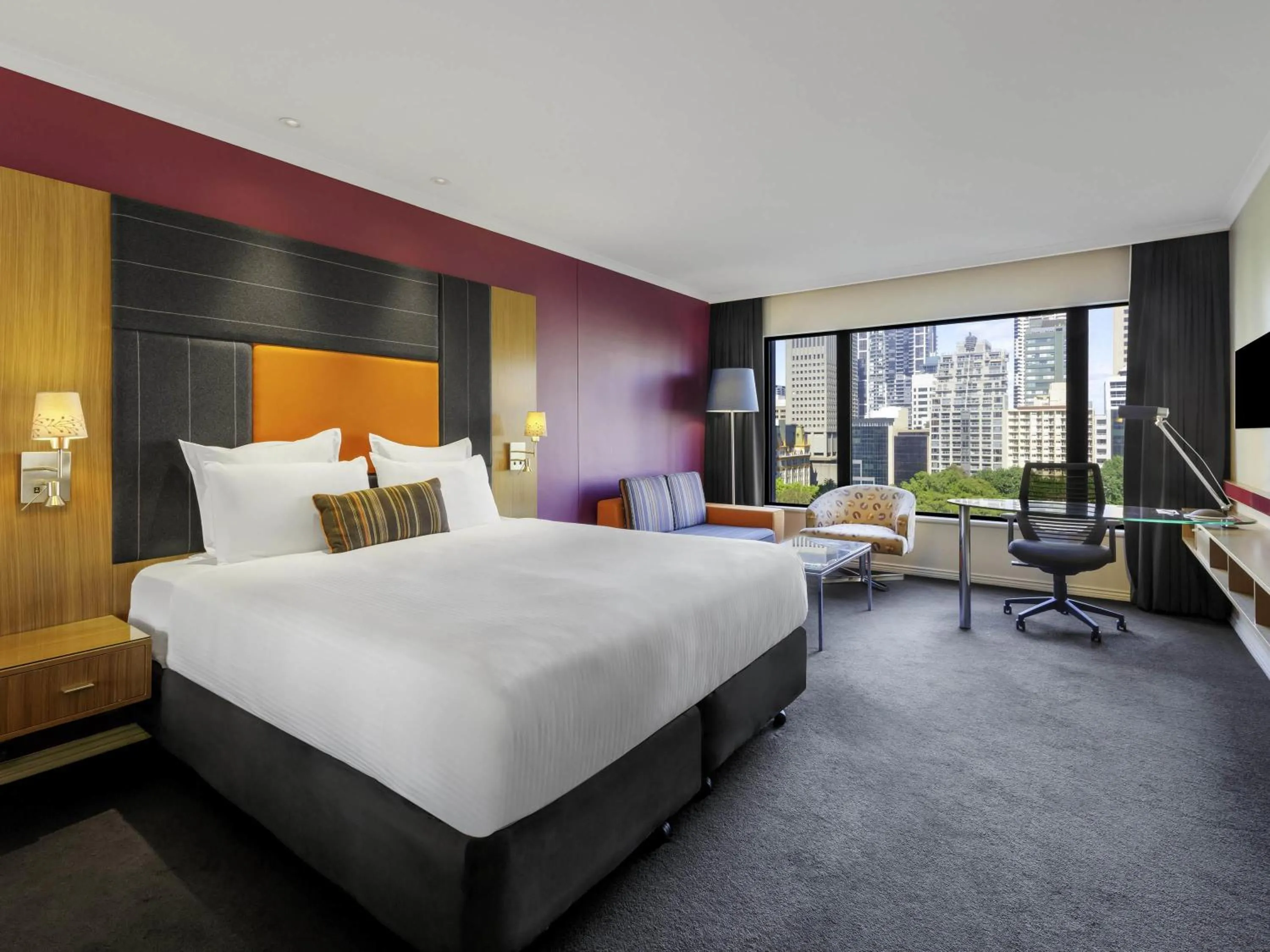 Bedroom, Bed in Pullman Sydney Hyde Park