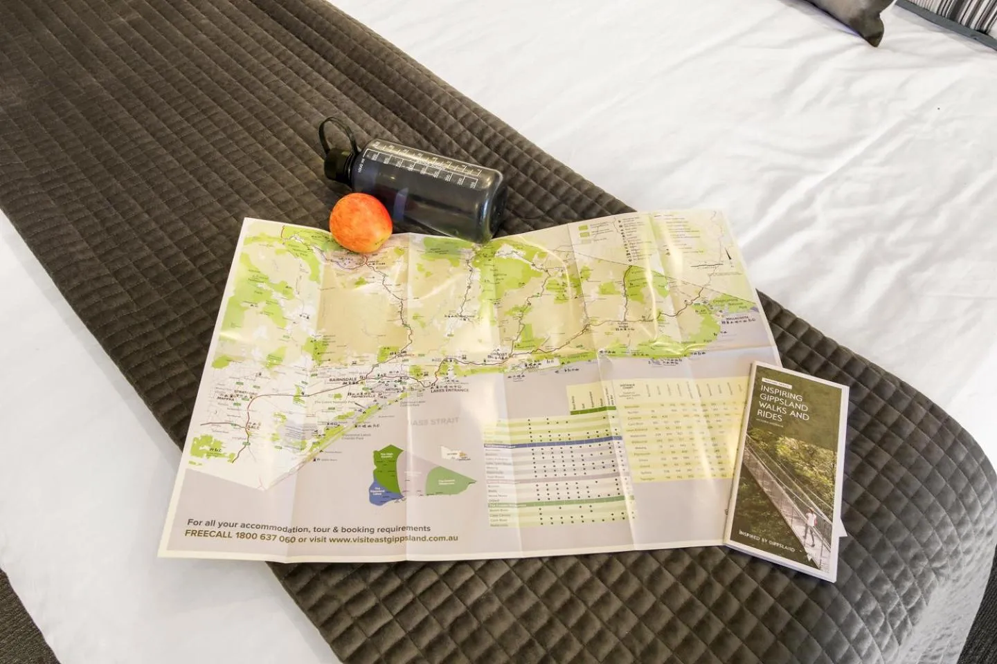 Hiking, Bed in Sandbar Motel