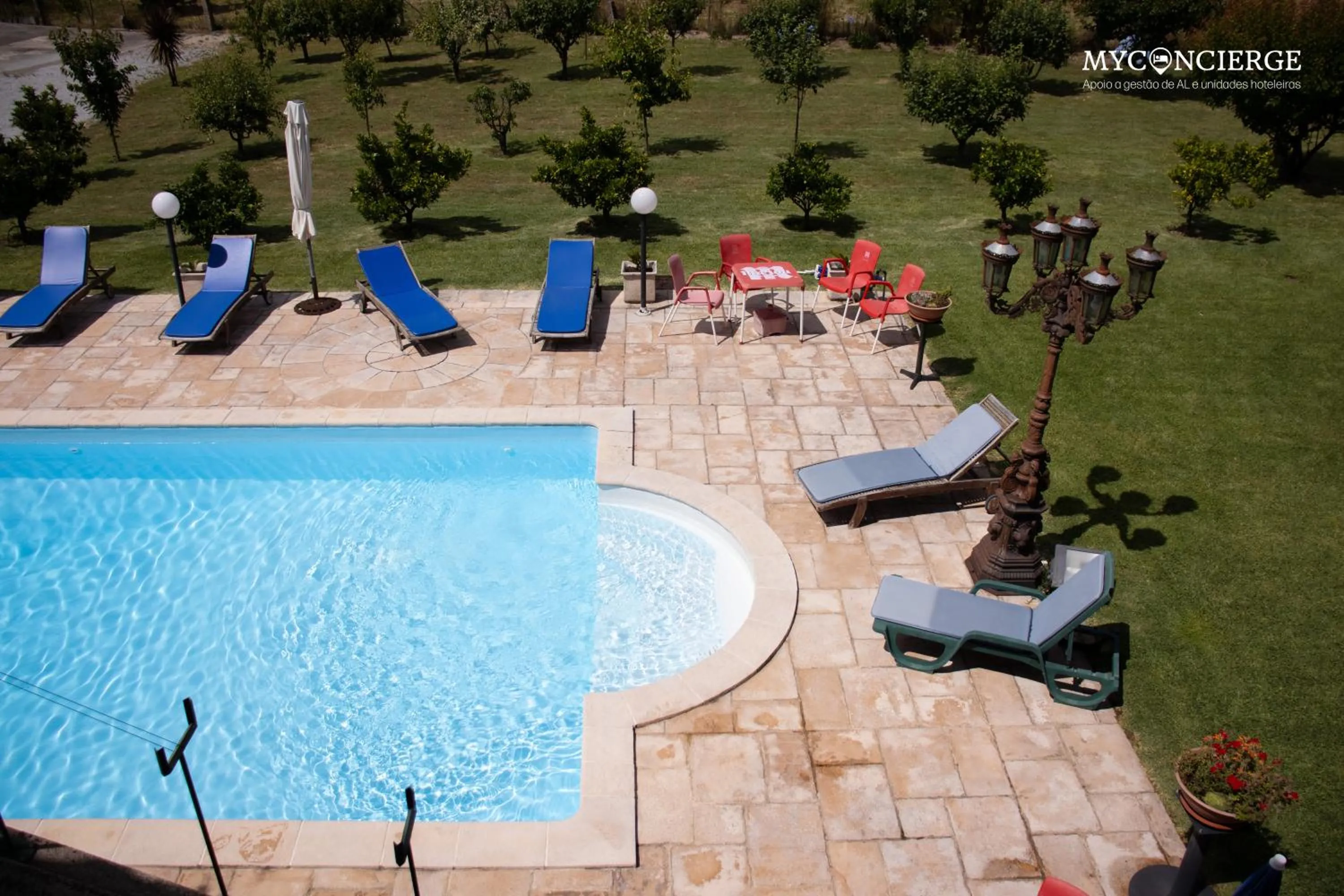 Swimming pool in Solar Quinta de São Carlos