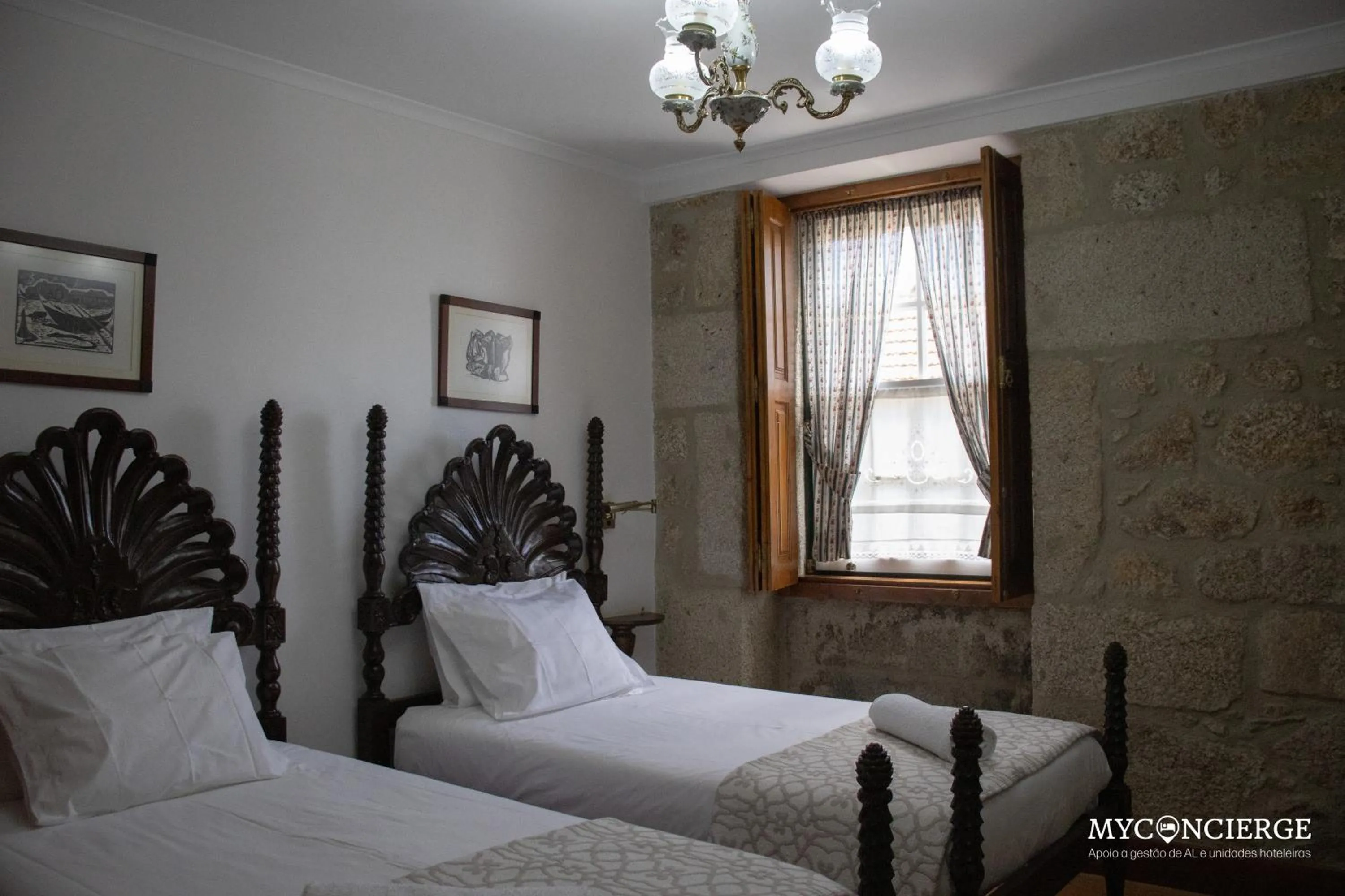 Bedroom, Bed in Solar Quinta de São Carlos