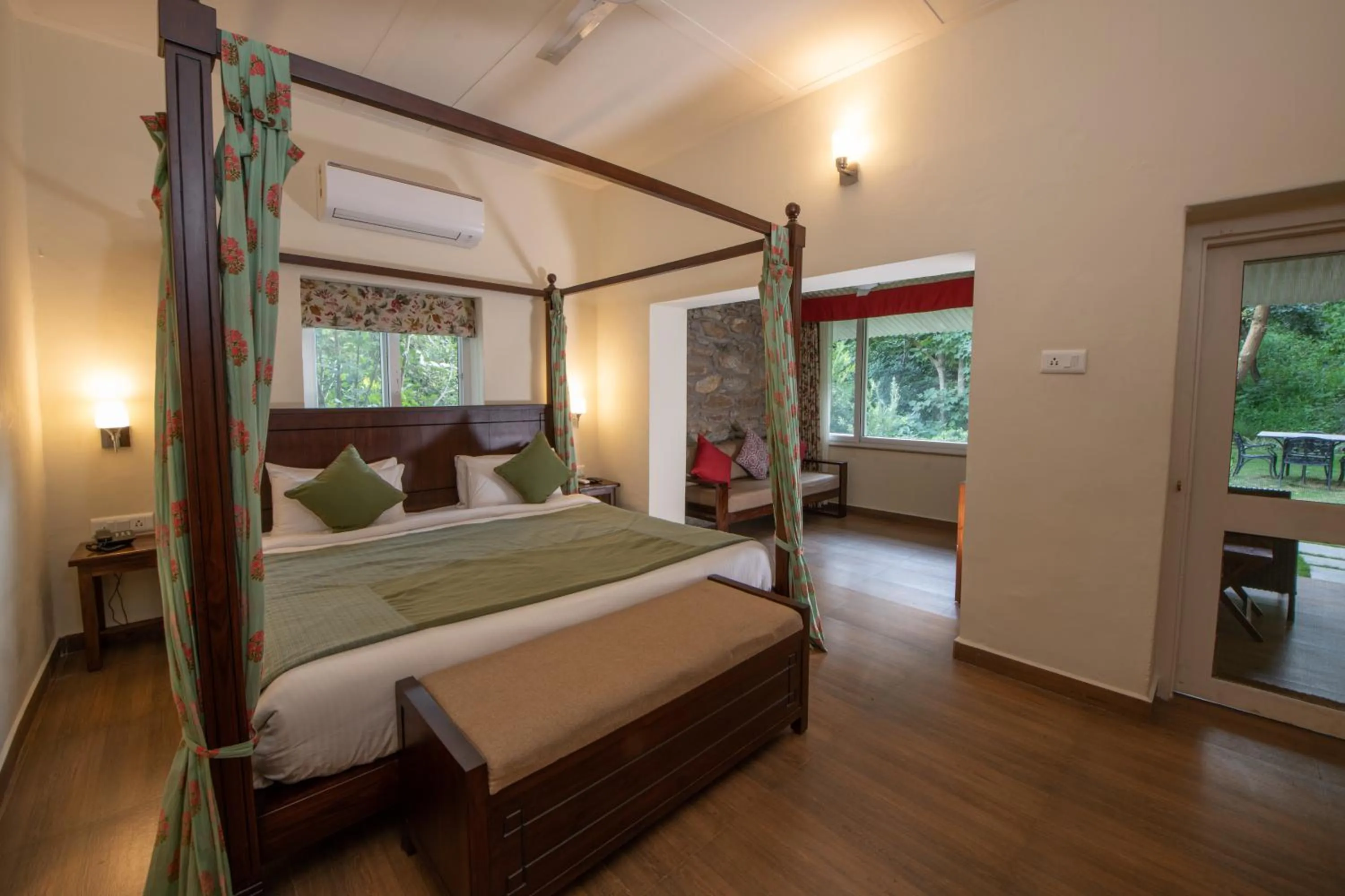 Bed in Wordsworth Lodge