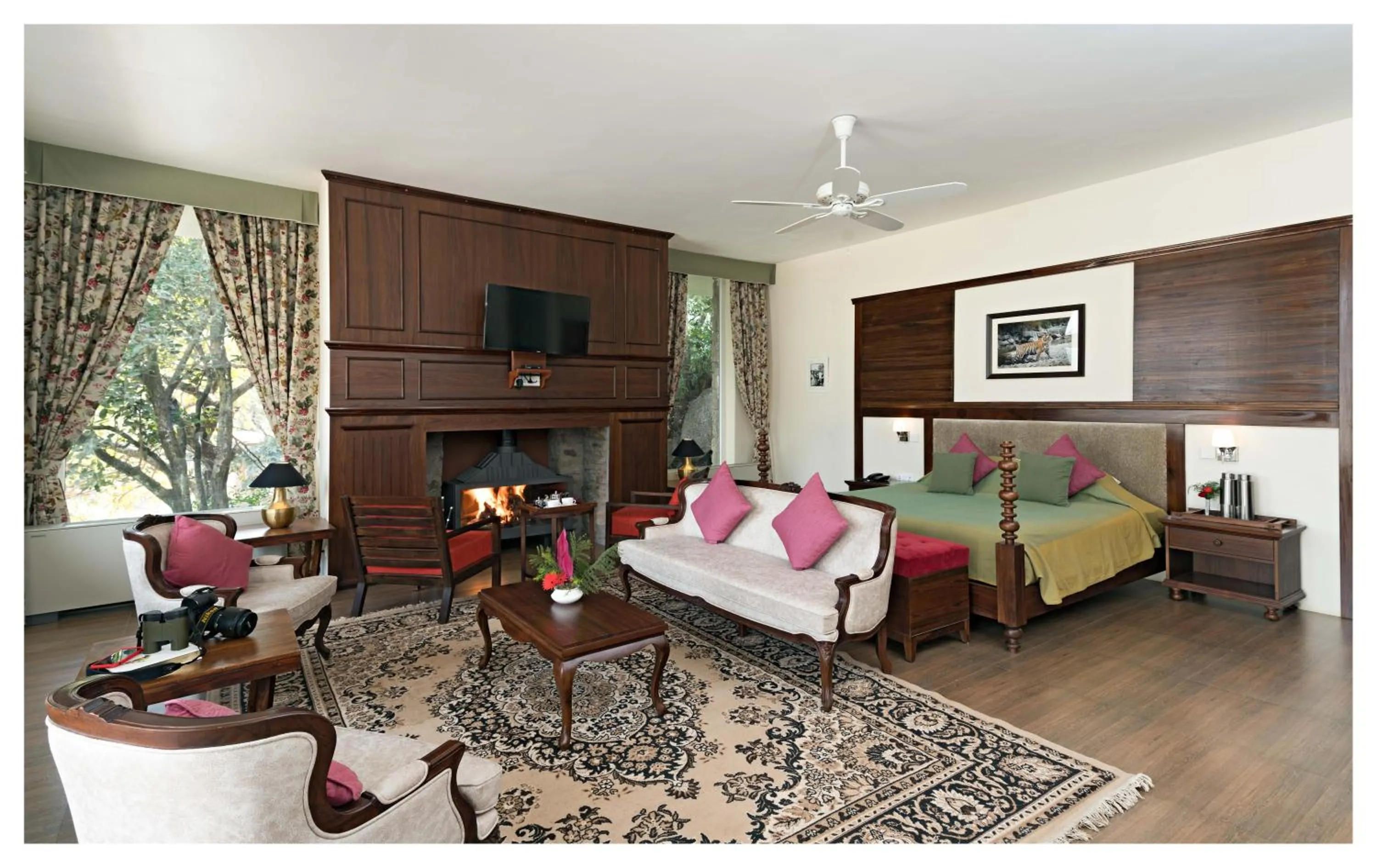 Bed in Wordsworth Lodge