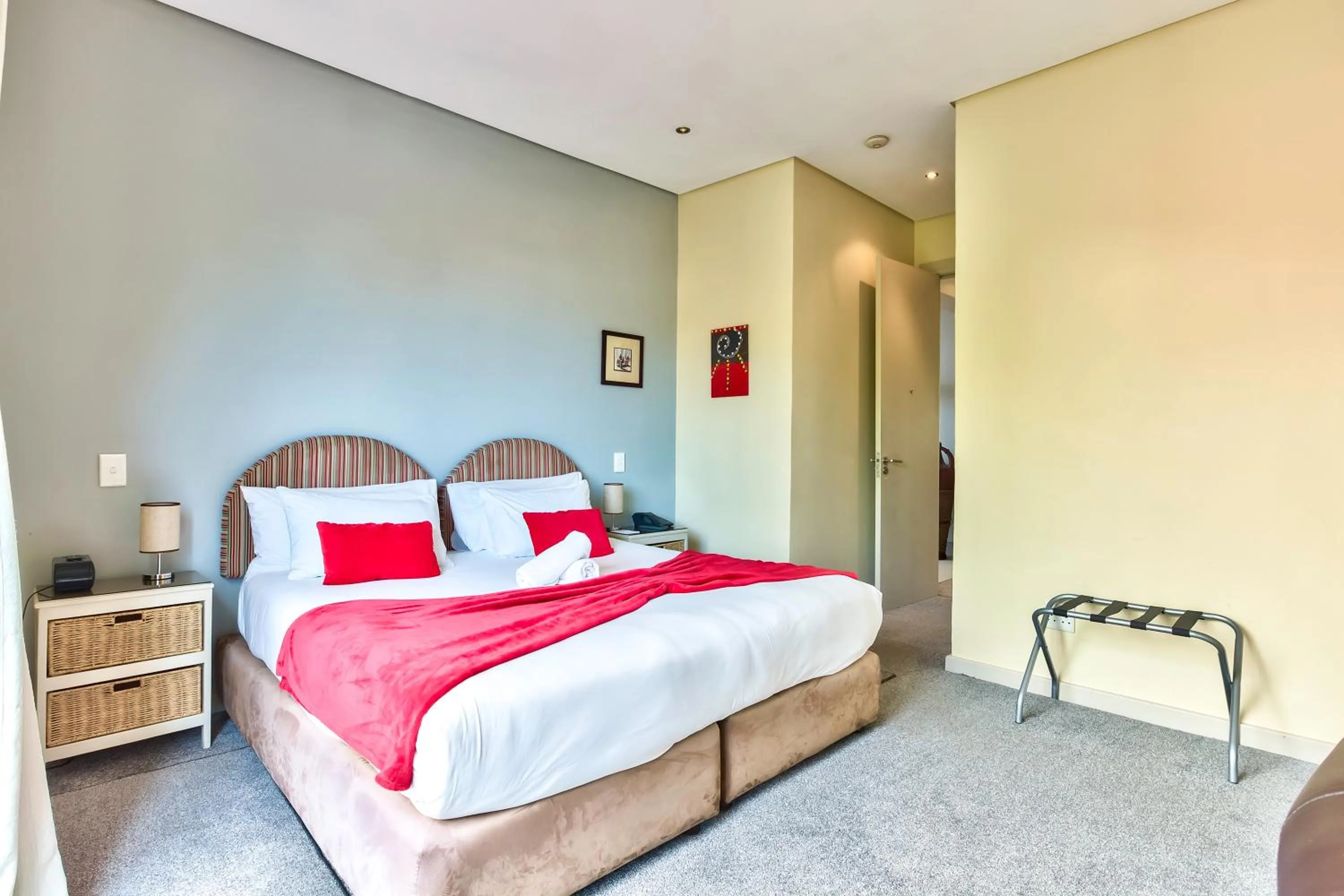 Bed in The One 8 Hotel in Green Point - Solar Power